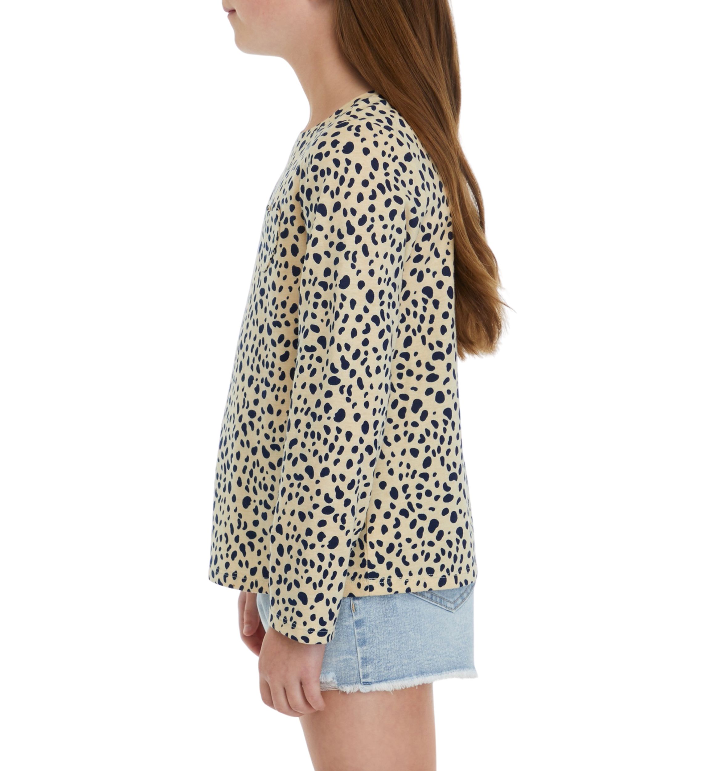 Girls 7-16 Essential Printed Top