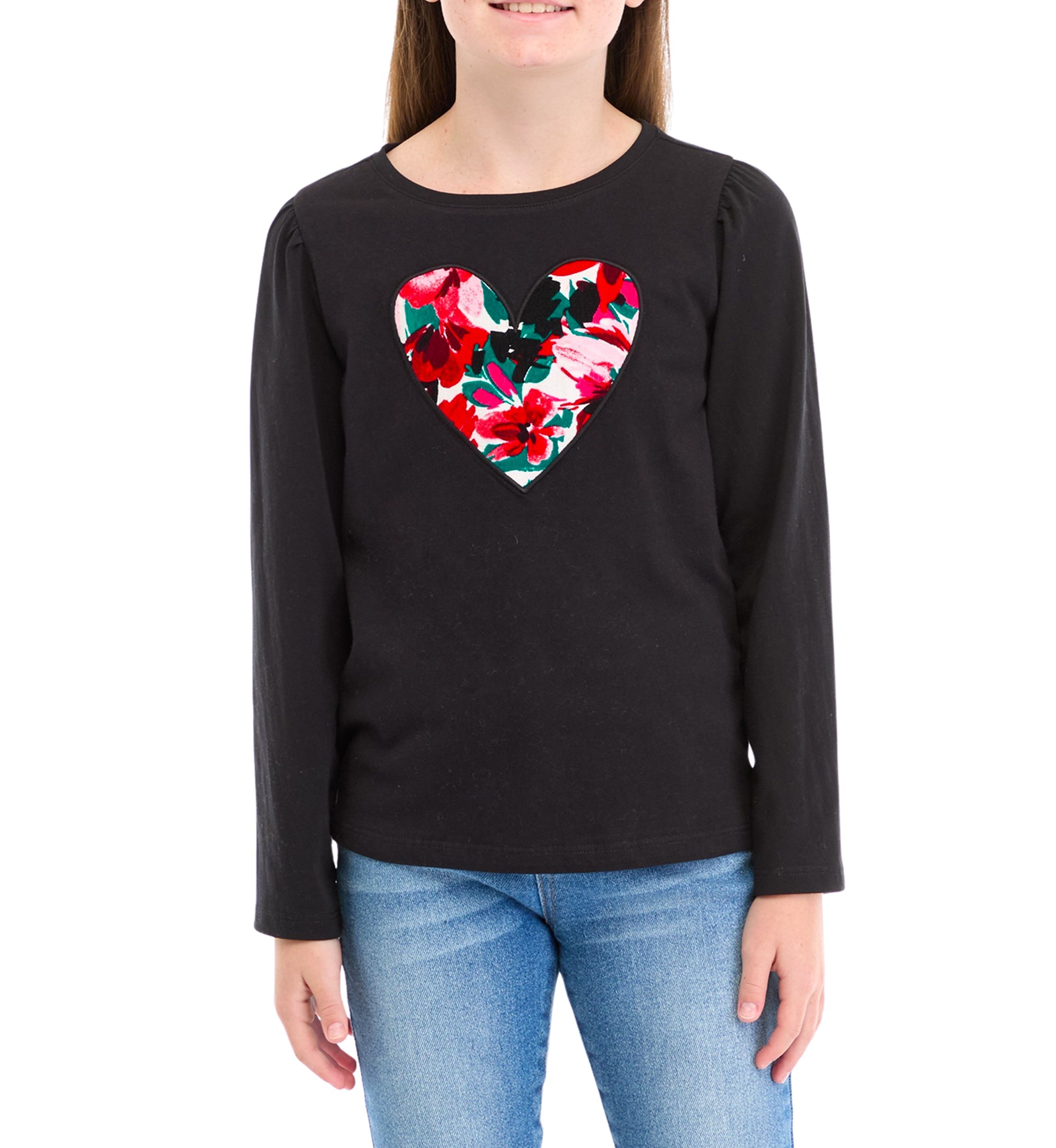 Girls 7-16 Long Sleeve Graphic T-Shirt