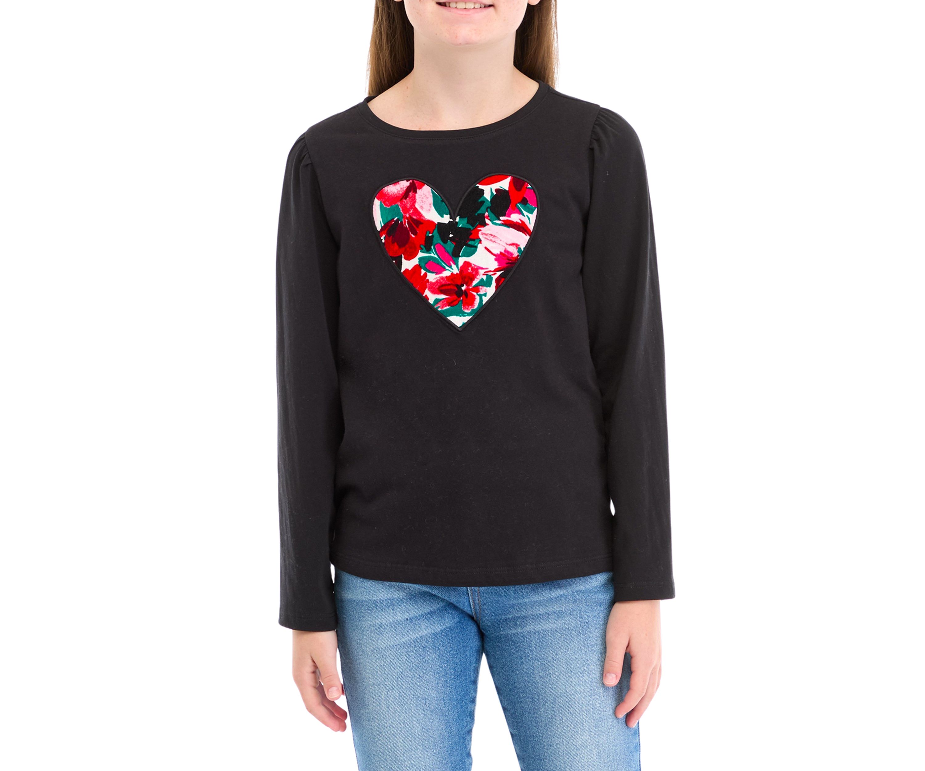 Girls 7-16 Long Sleeve Graphic T-Shirt