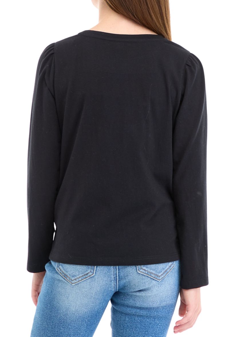 Girls 7-16 Long Sleeve Graphic T-Shirt