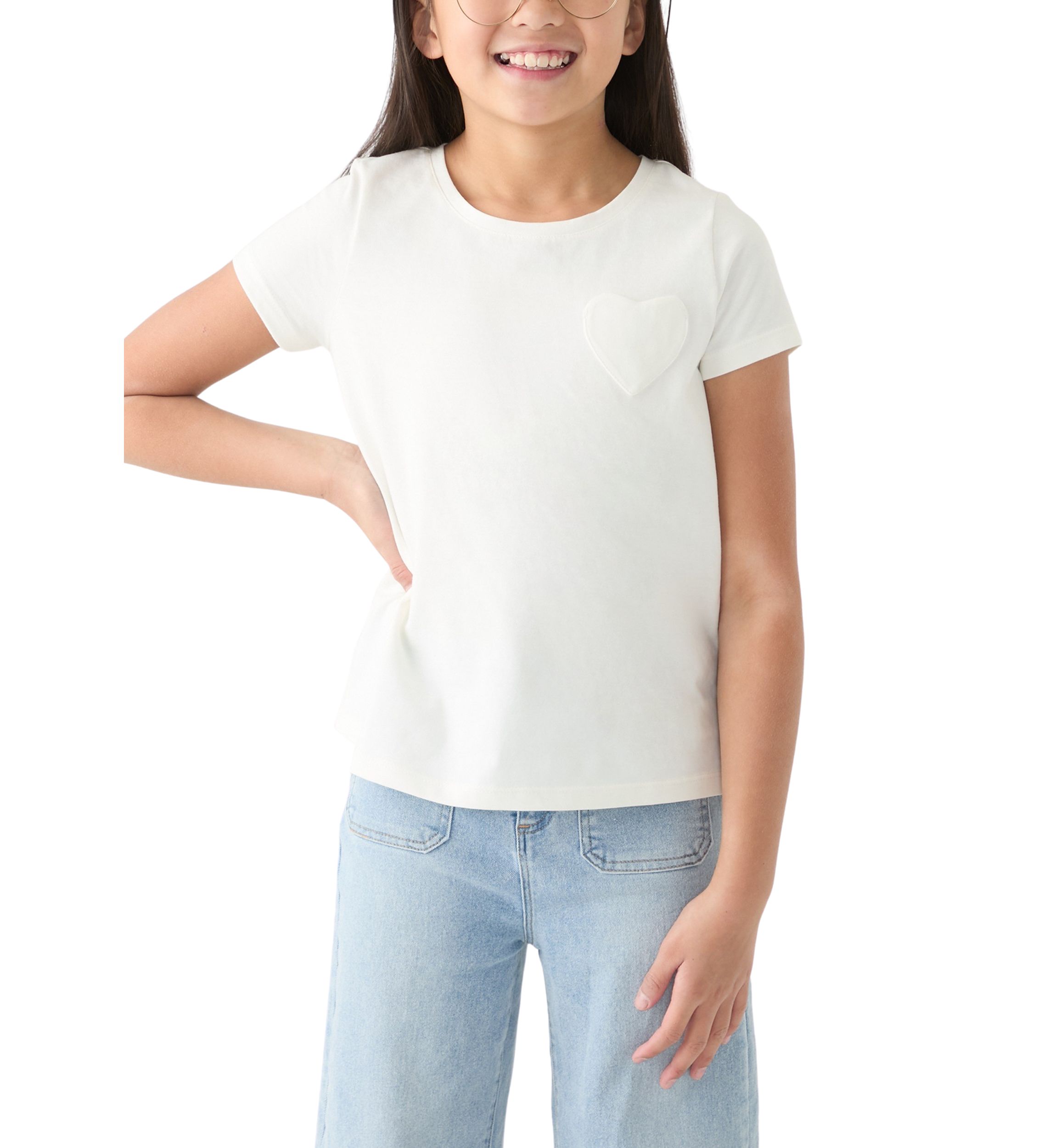 Girls 7-16 Essential Solid T-Shirt