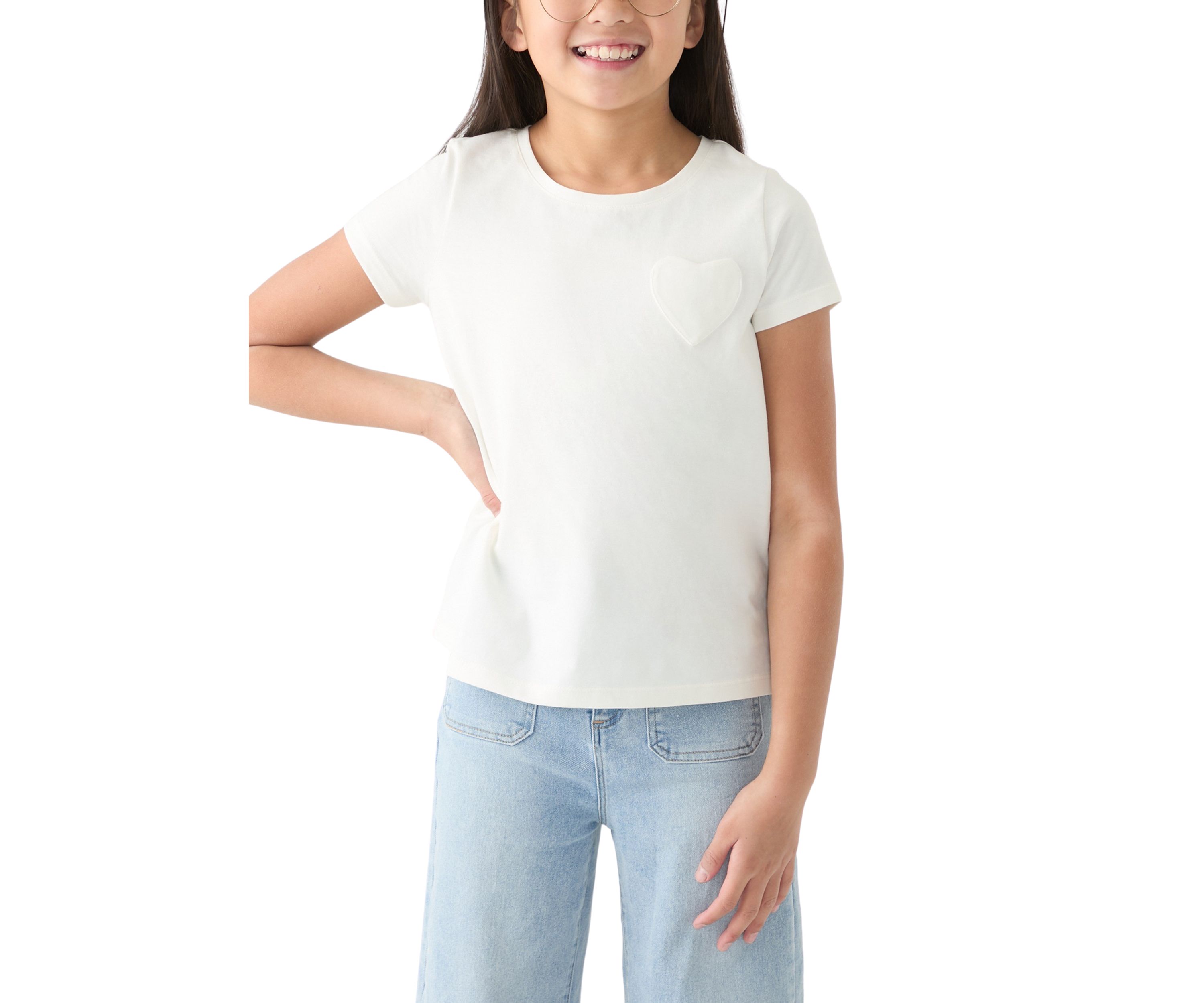 Girls 7-16 Essential Solid T-Shirt