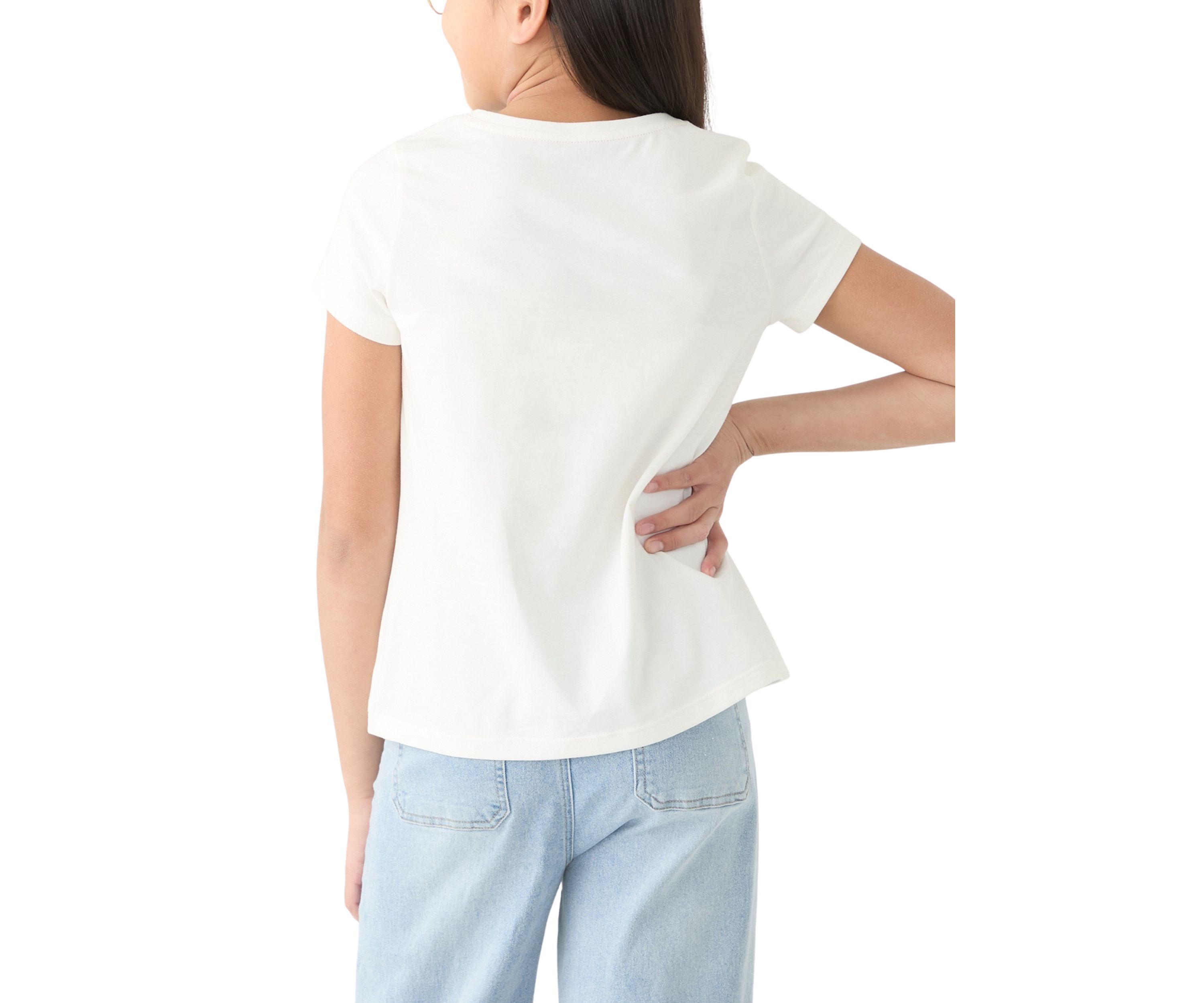 Girls 7-16 Essential Solid T-Shirt