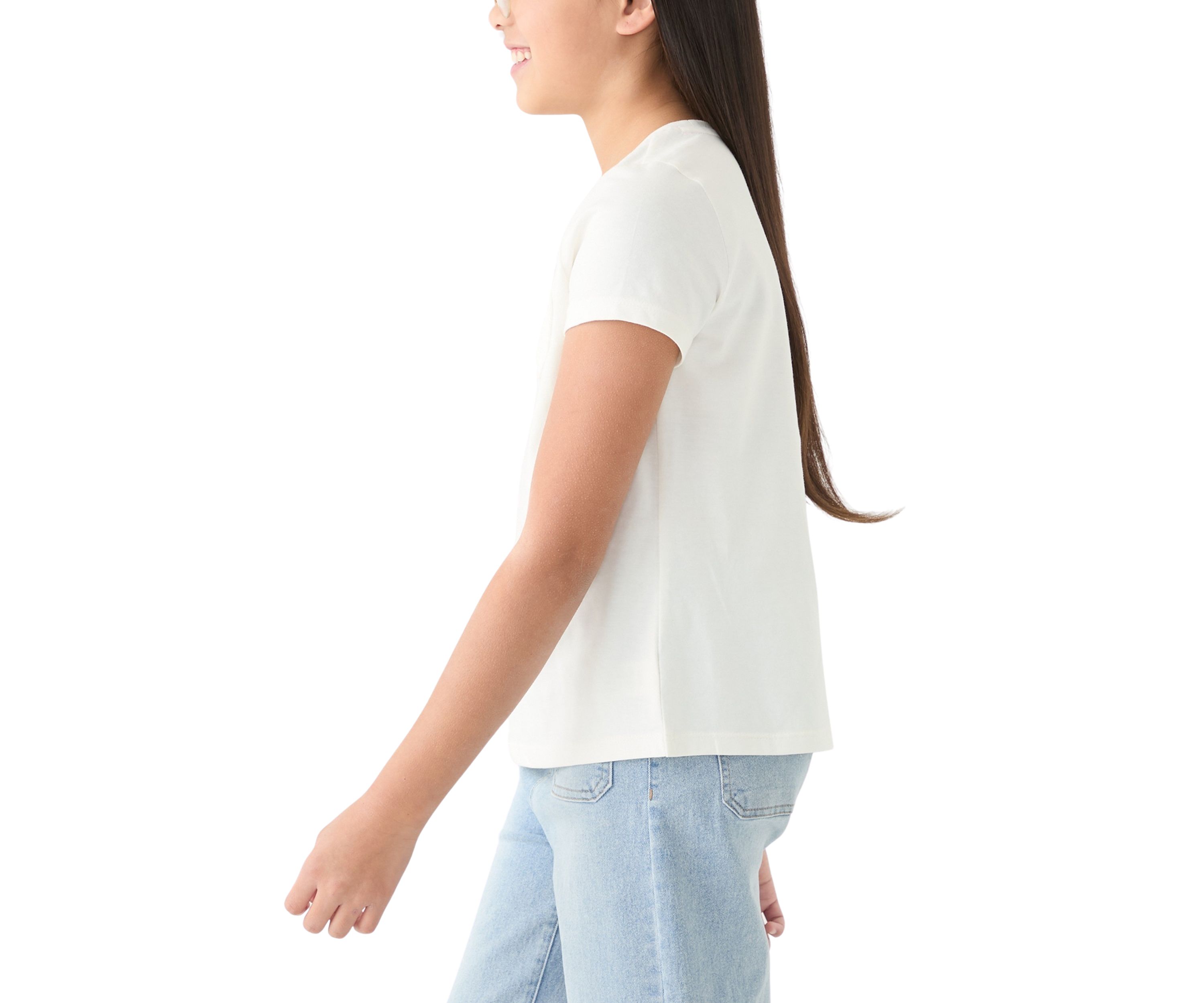 Girls 7-16 Essential Solid T-Shirt