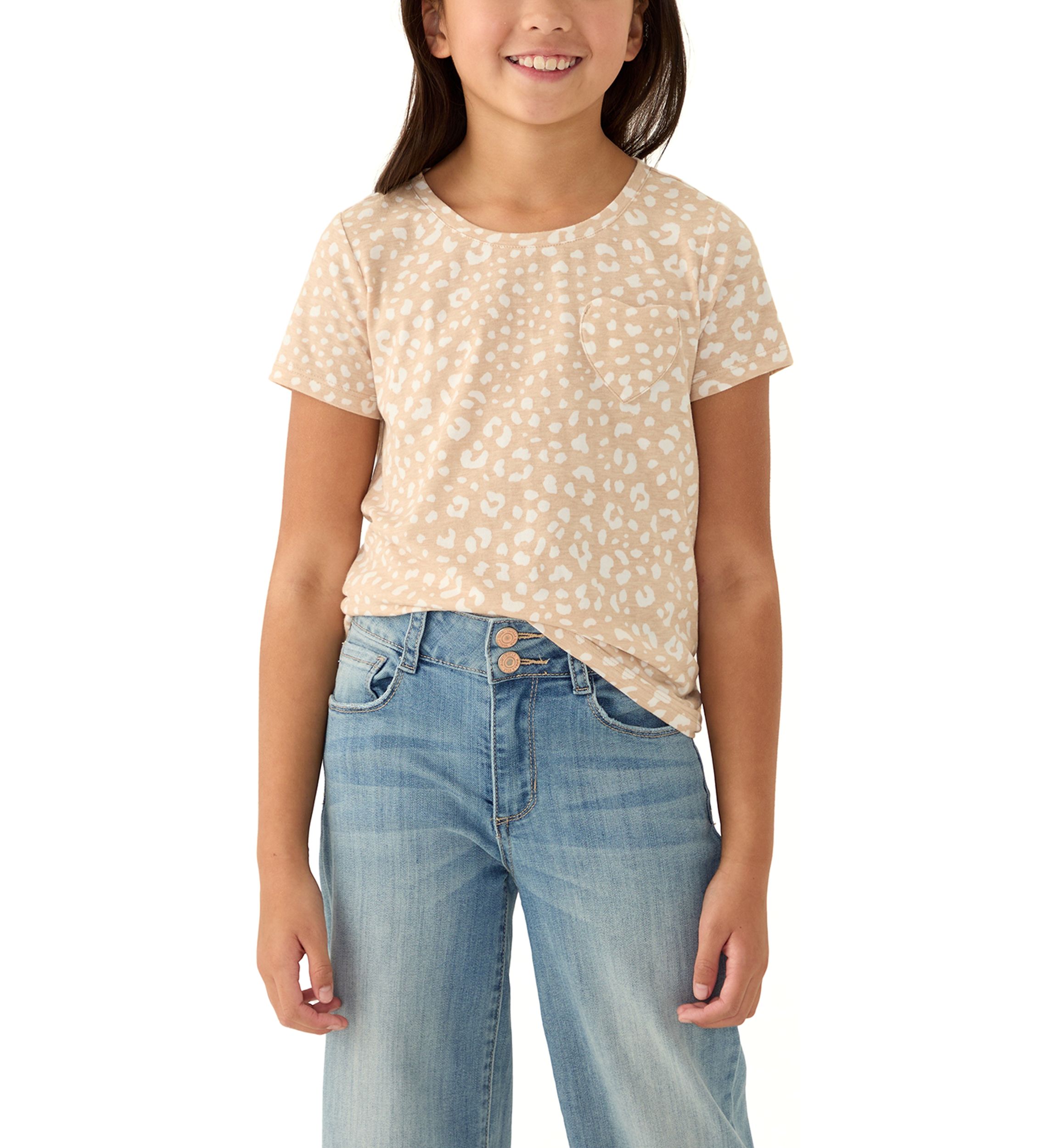 Girls 7-16 Essential Pritned T-Shirt