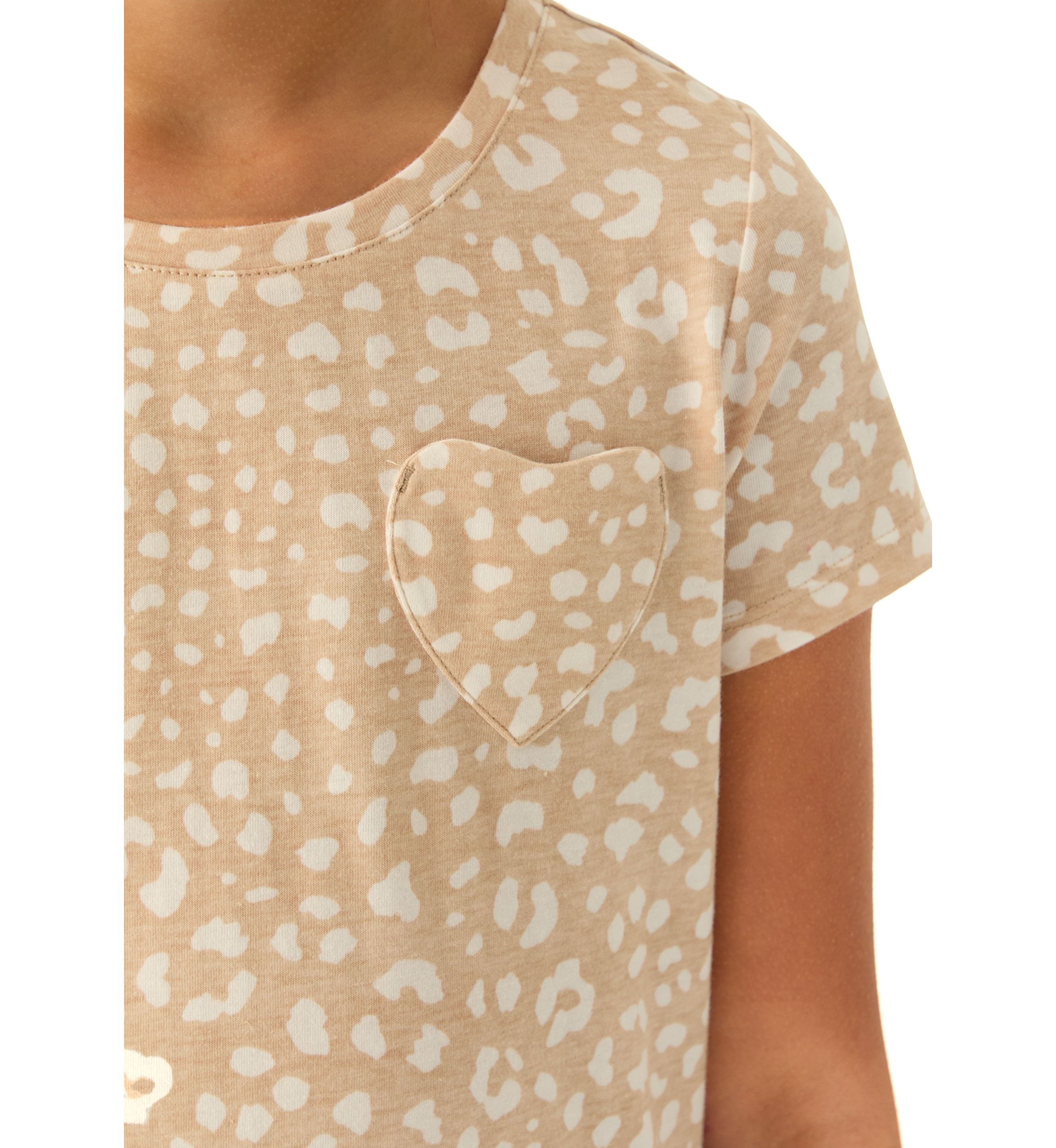 Girls 7-16 Essential Pritned T-Shirt