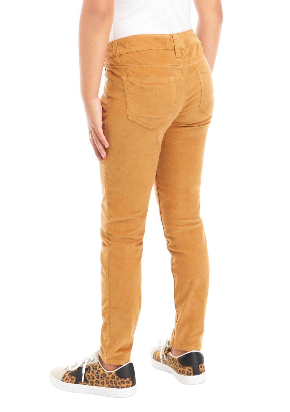 Girls 7-16 Corduroy 5 Pocket Full Length Pants