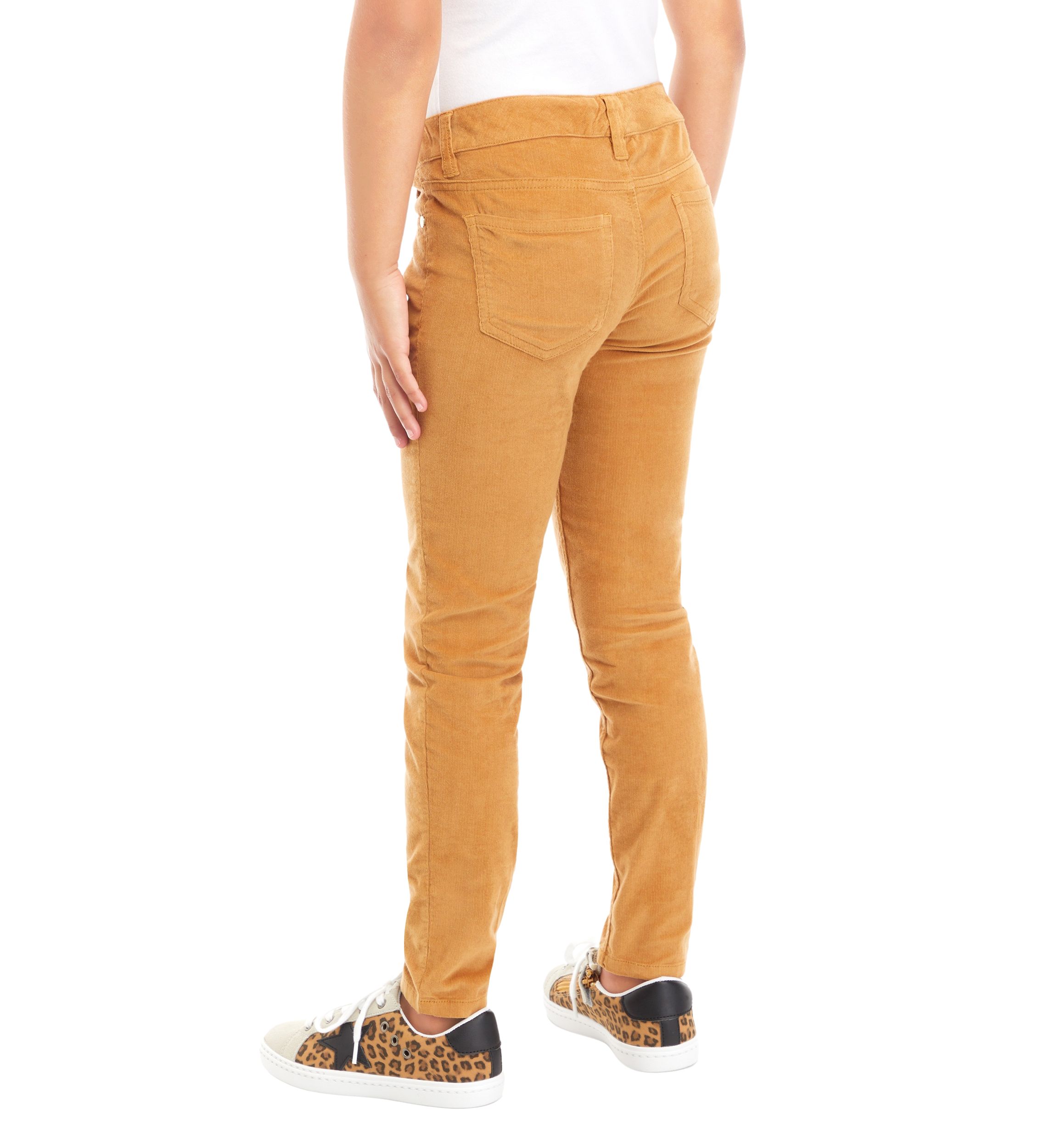 Girls 7-16 Corduroy 5 Pocket Full Length Pants