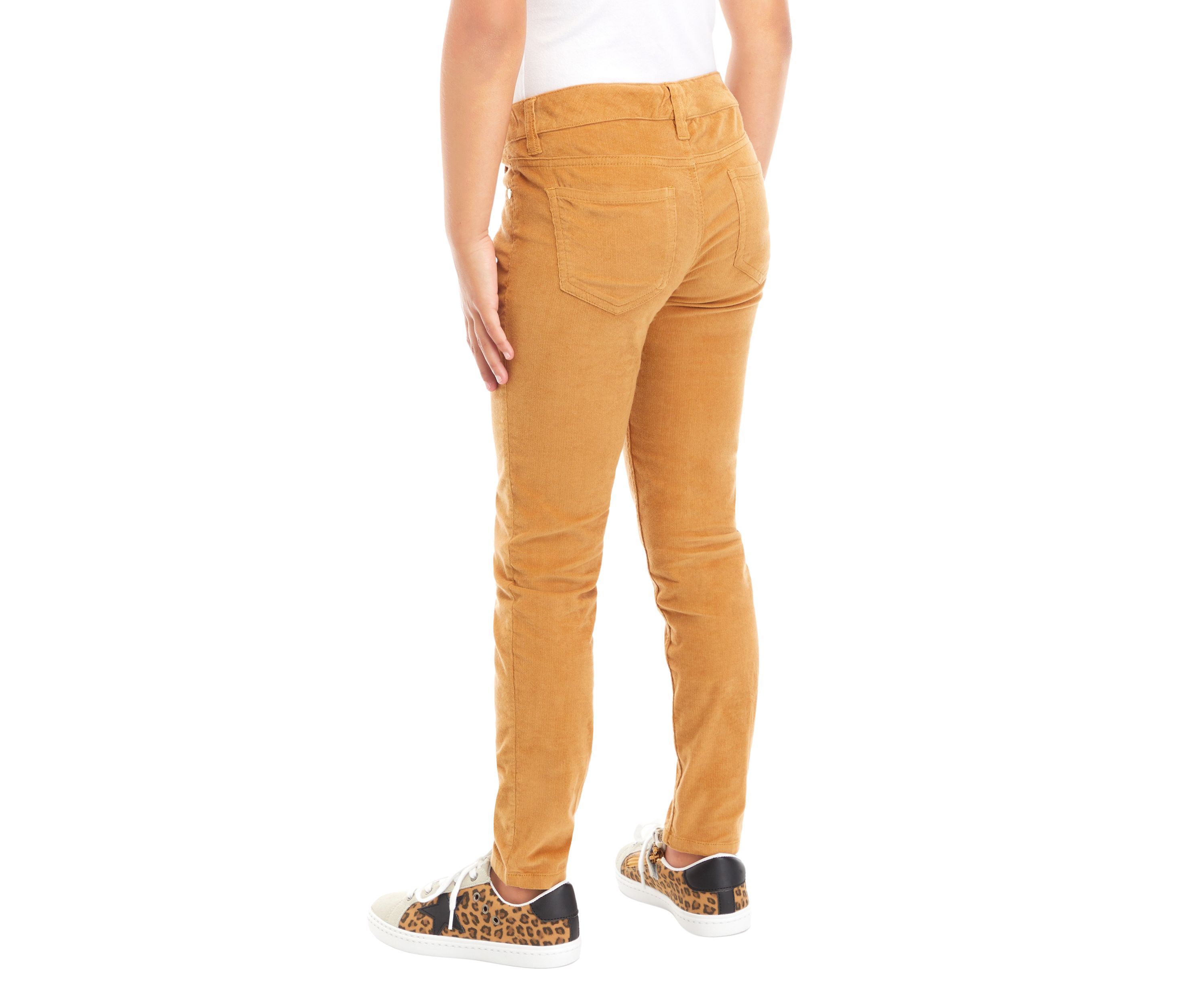Girls 7-16 Corduroy 5 Pocket Full Length Pants