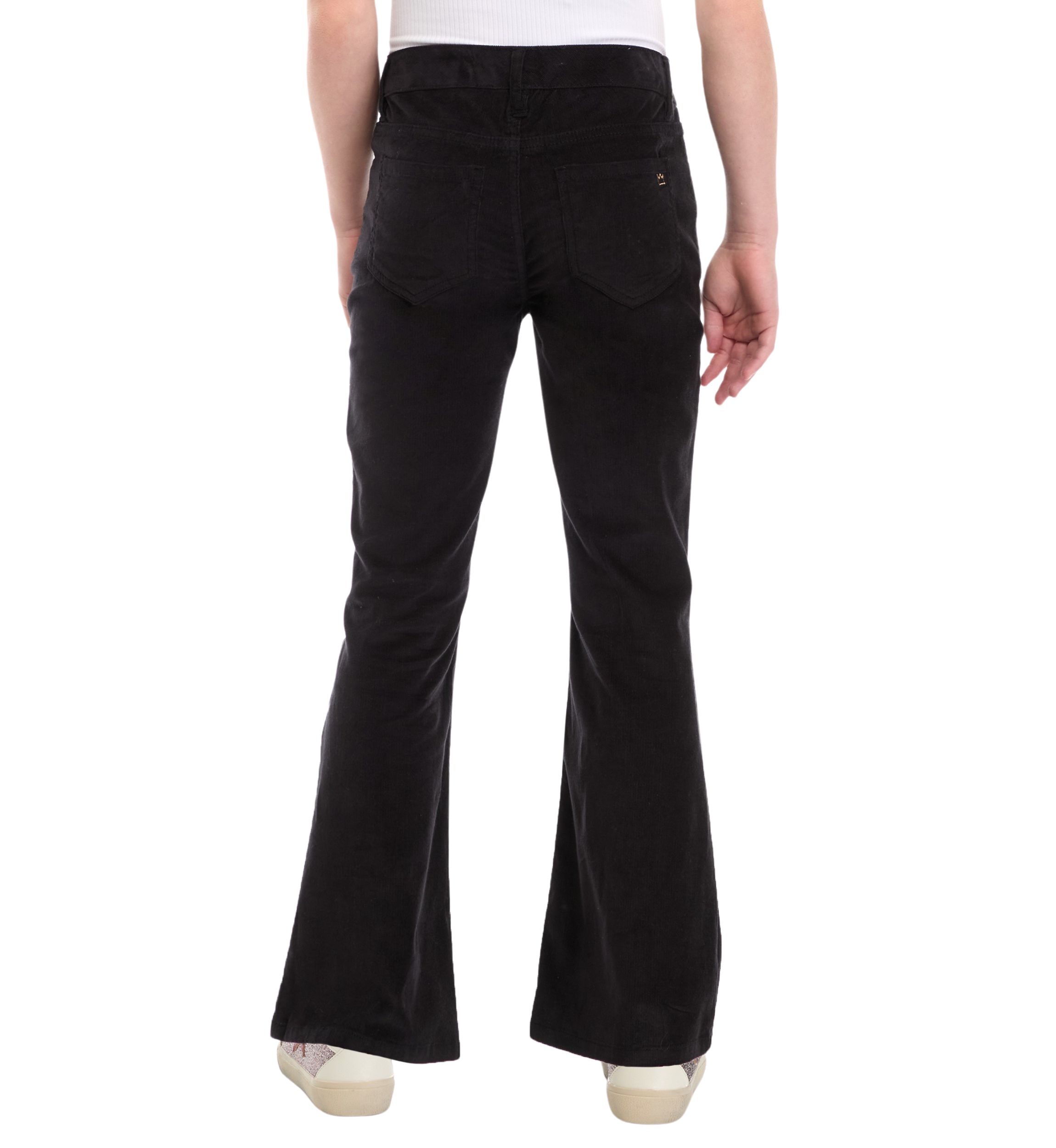 Girls 7-16 Stretch Corduroy 5-Pocket Flare Pants