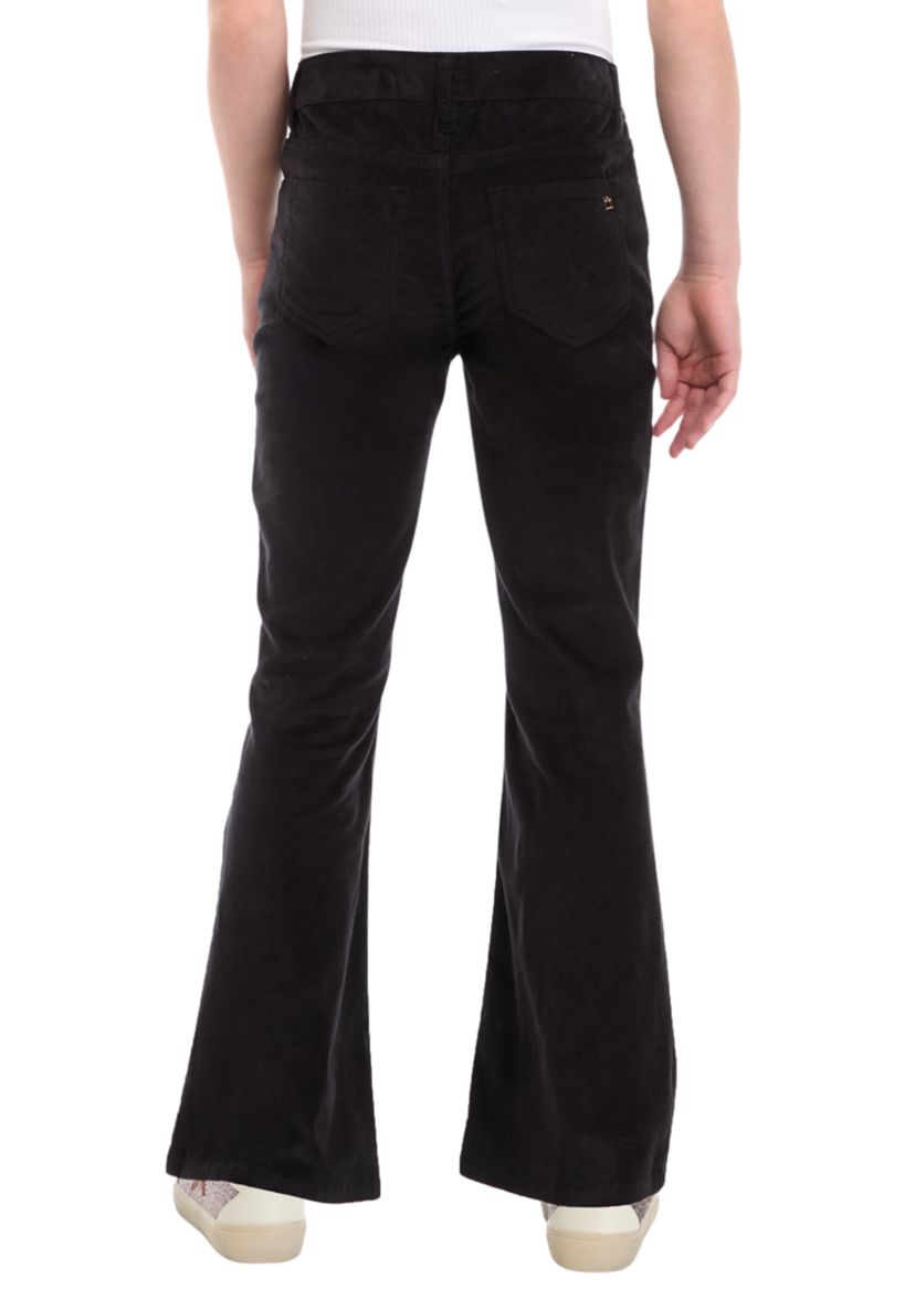 Girls 7-16 Stretch Corduroy 5-Pocket Flare Pants