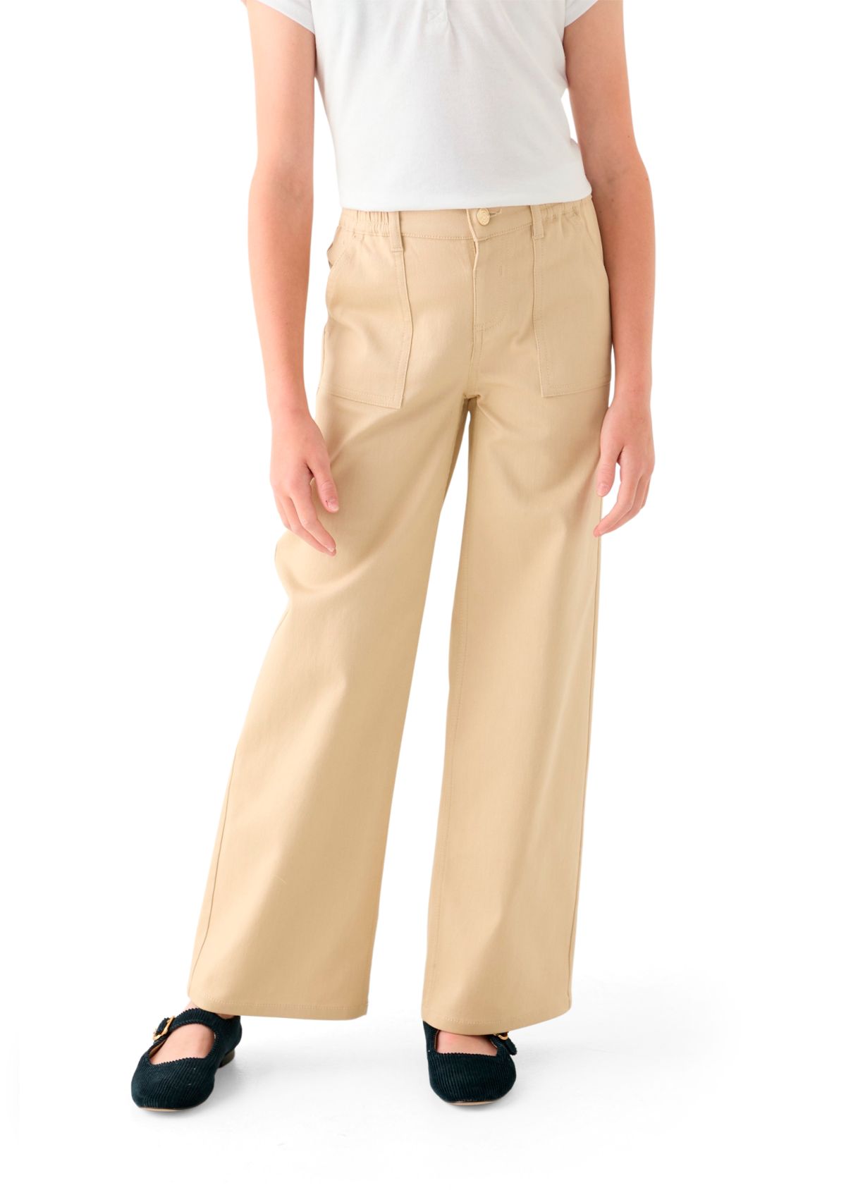 Girls 7-16 Utility Wide Leg Pants