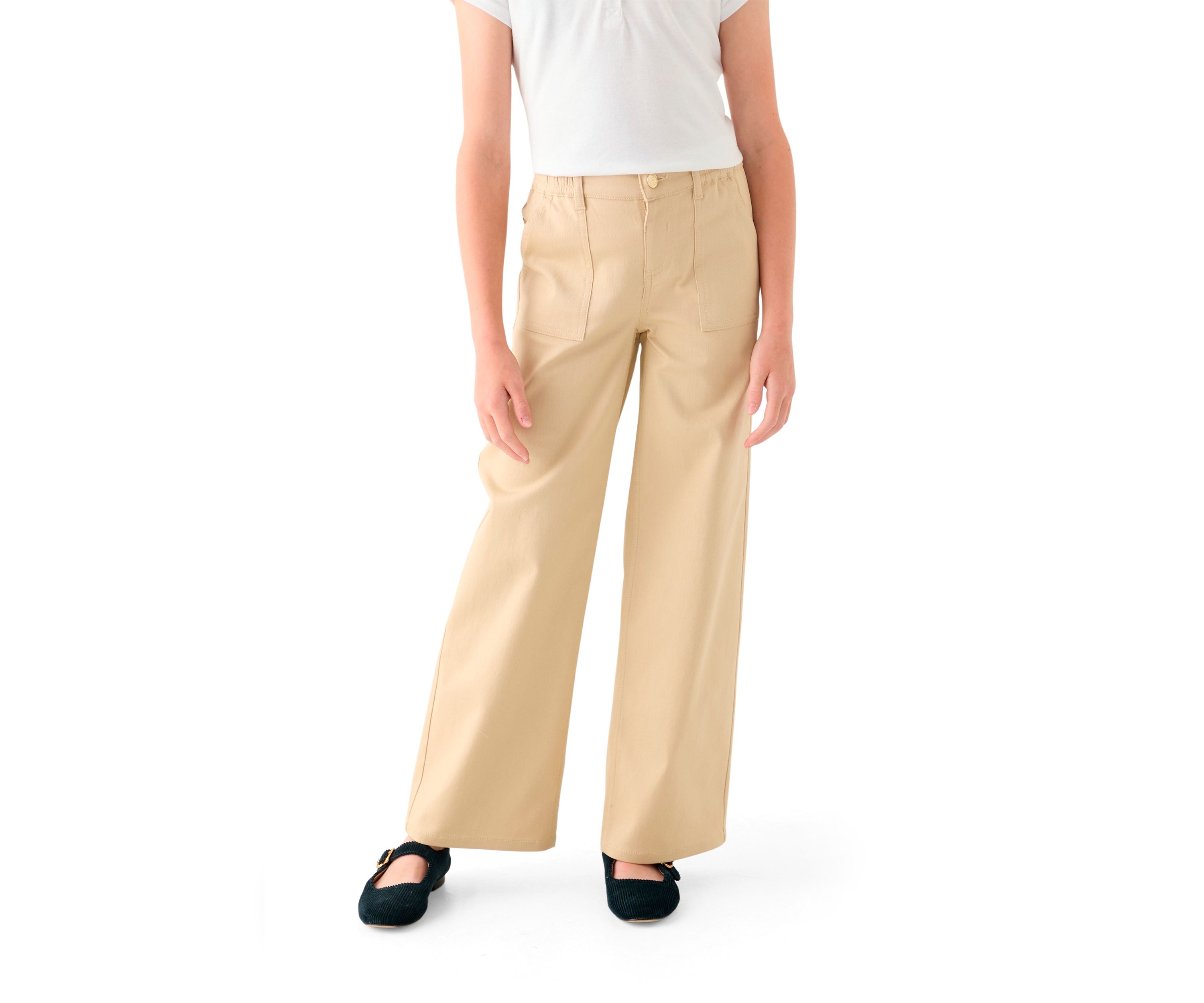 Girls 7-16 Utility Wide Leg Pants