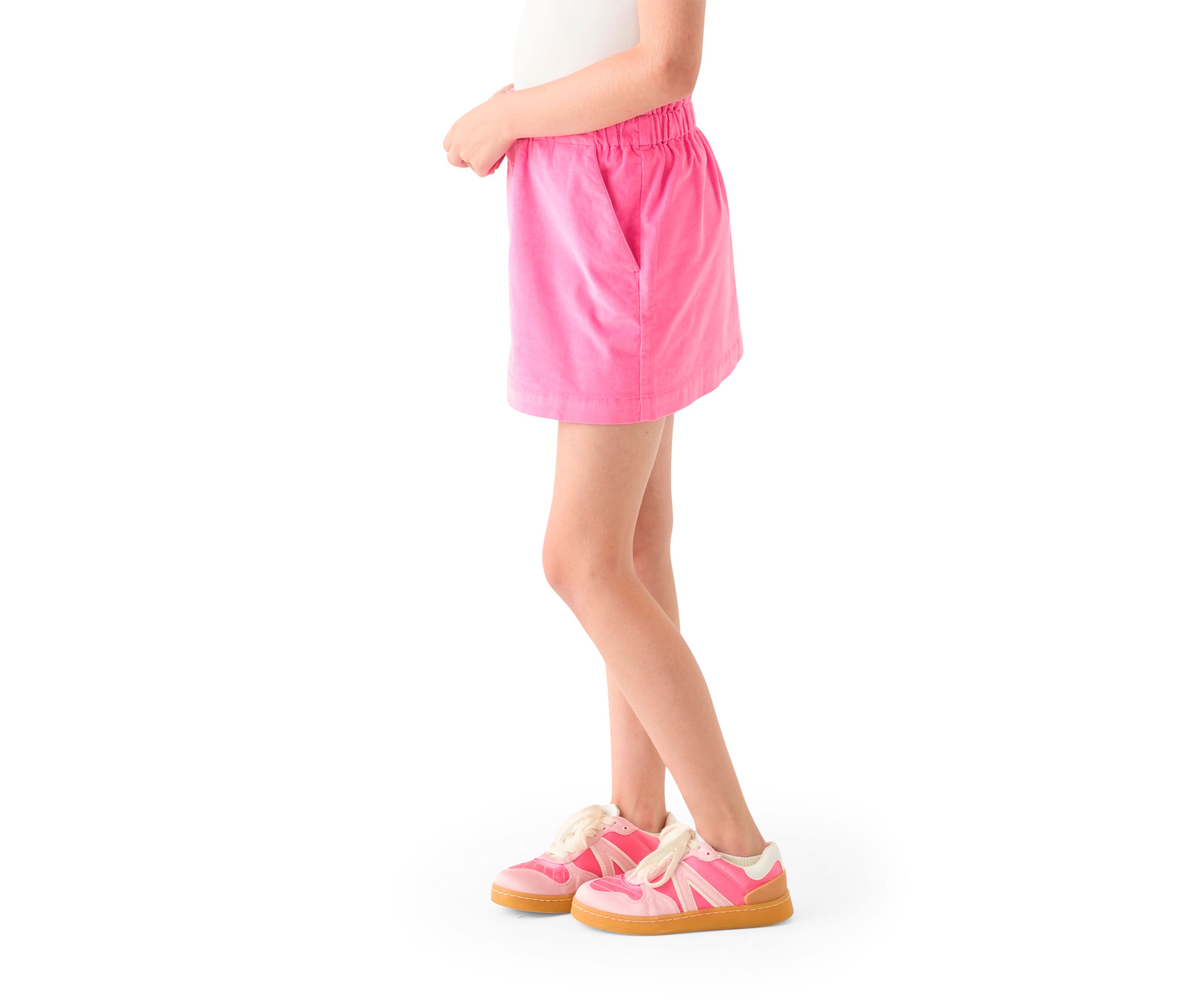 Girls 7-16 Stretch Corduroy Skirt