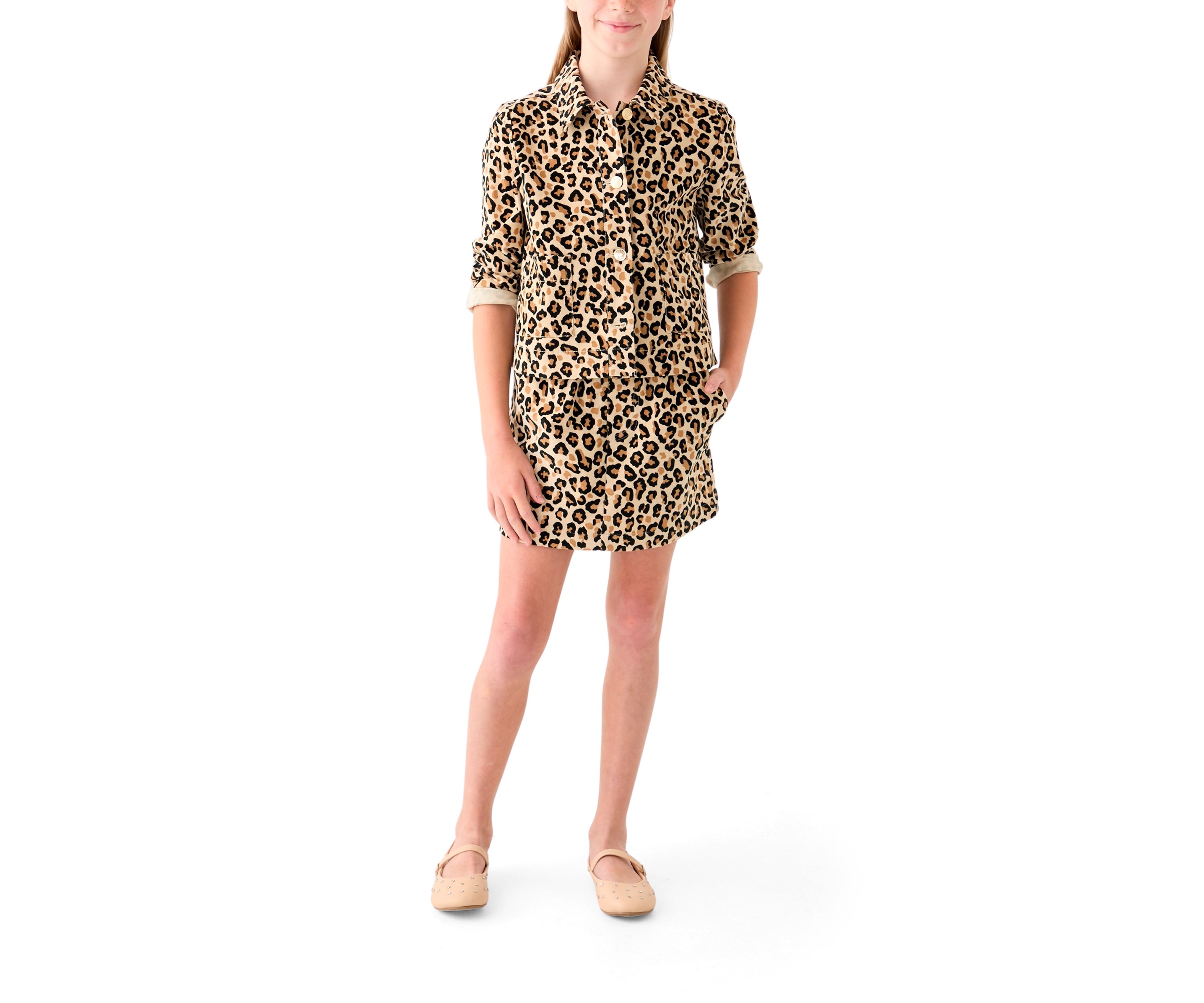 Girls 7-16 Corduroy Jacket