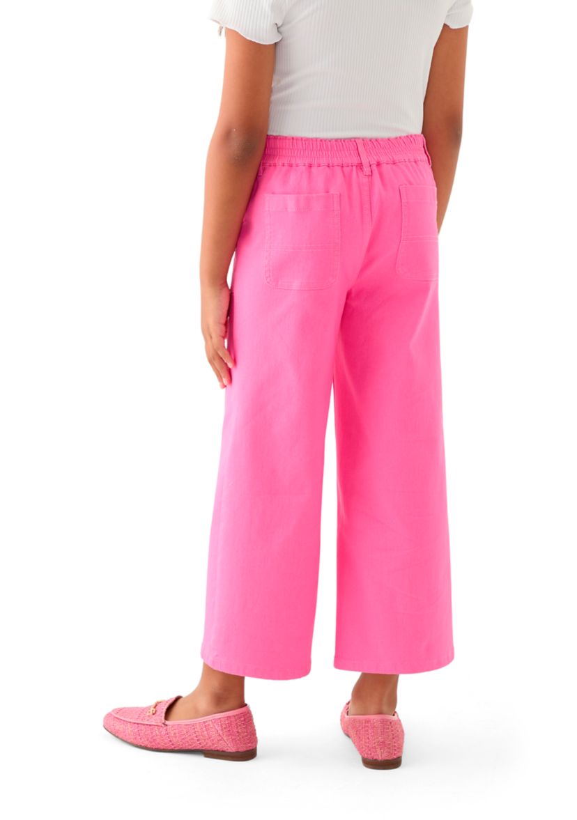 Girls 7-16 Utility Wide Leg Twill Pants