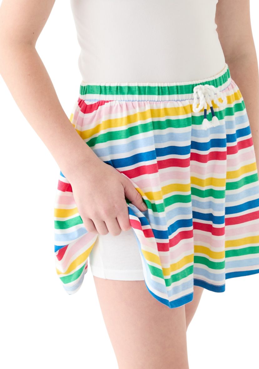 Girls 7-16 Printed Knit Skort