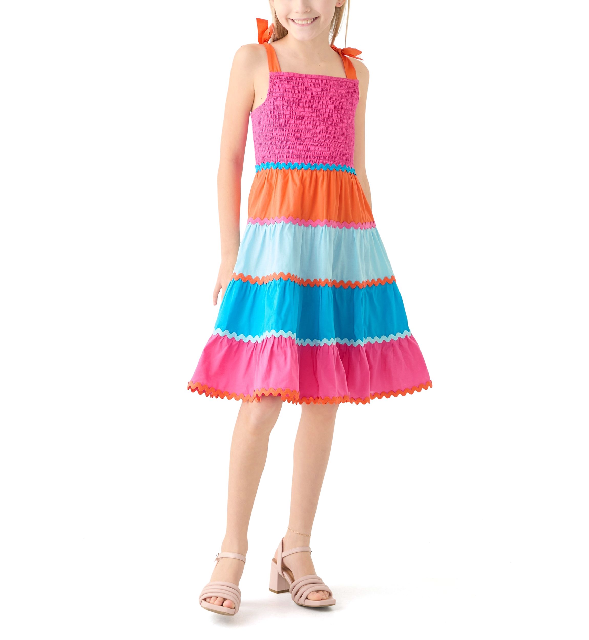 Girls 7-16 Multi Tiered Sundress