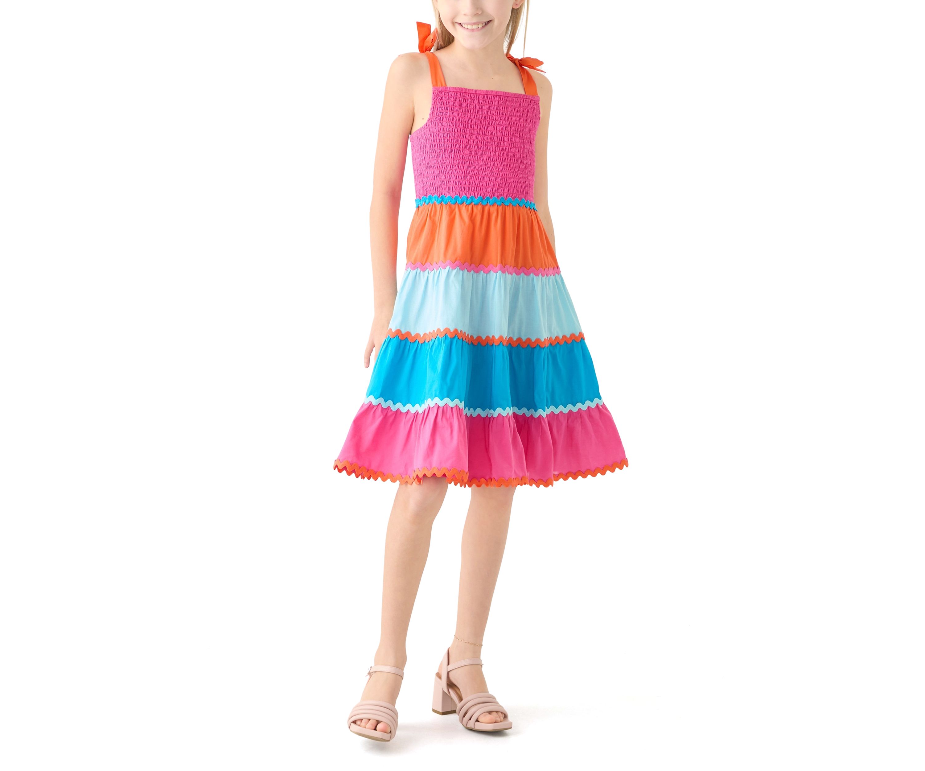Girls 7-16 Multi Tiered Sundress