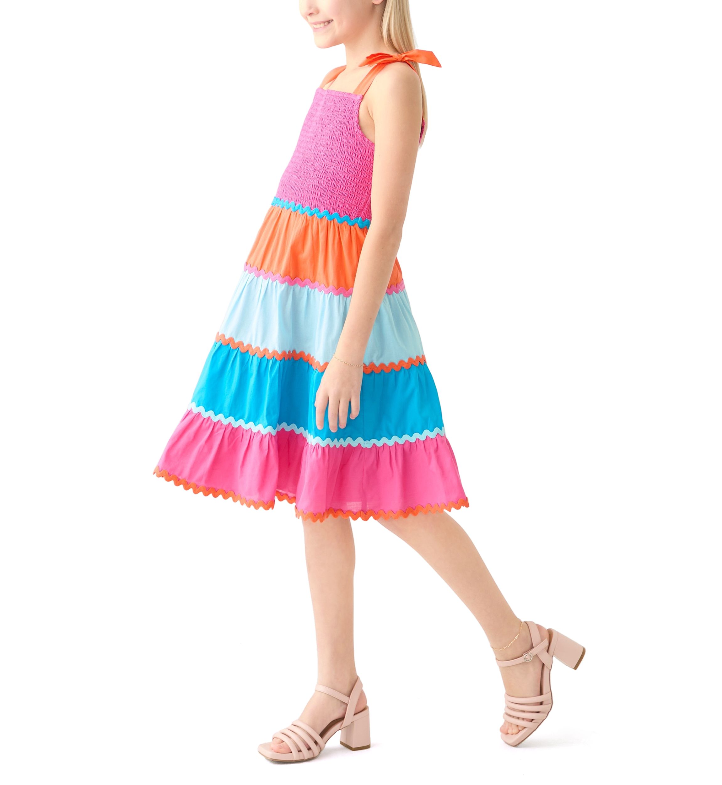 Girls 7-16 Multi Tiered Sundress