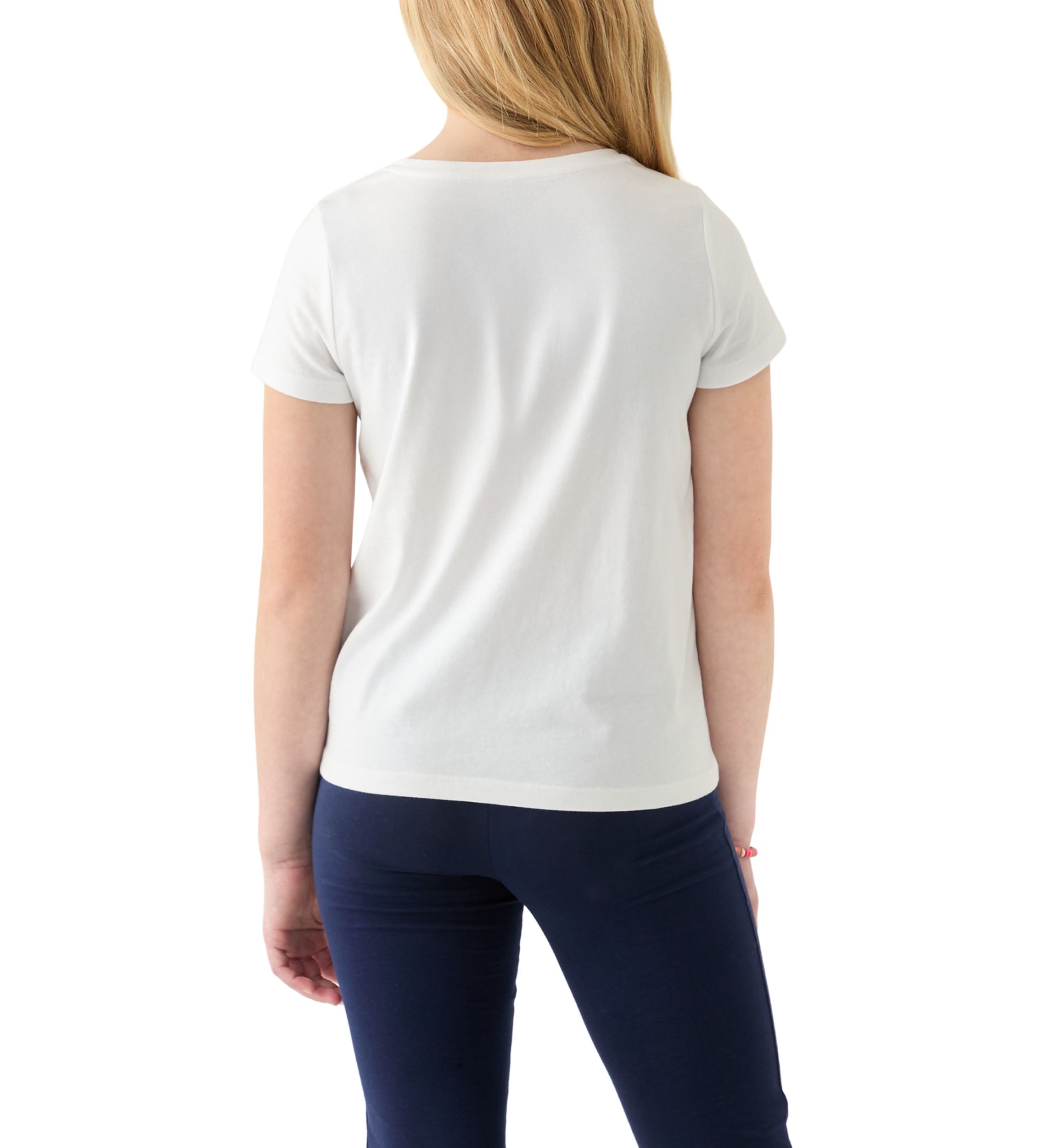 Girls 7-16 Short Sleeve Essential Graphic T-Shirt