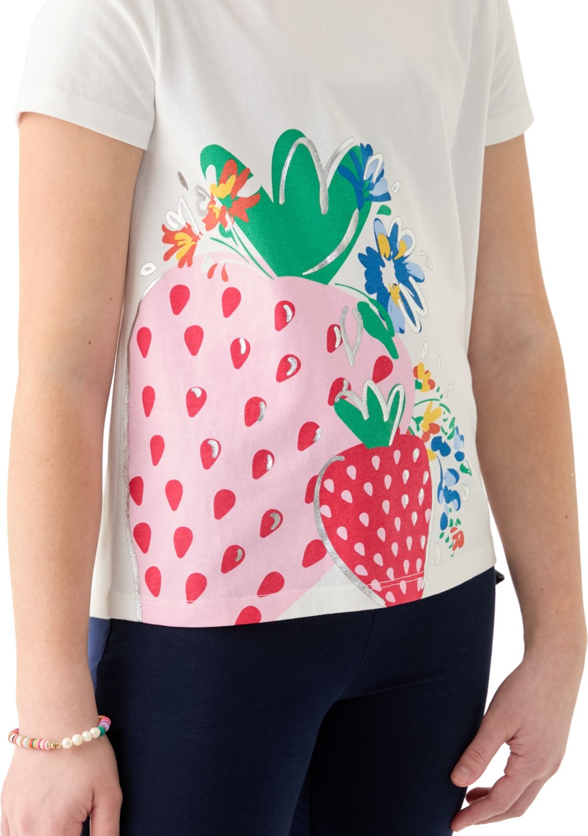 Girls 7-16 Short Sleeve Essential Graphic T-Shirt