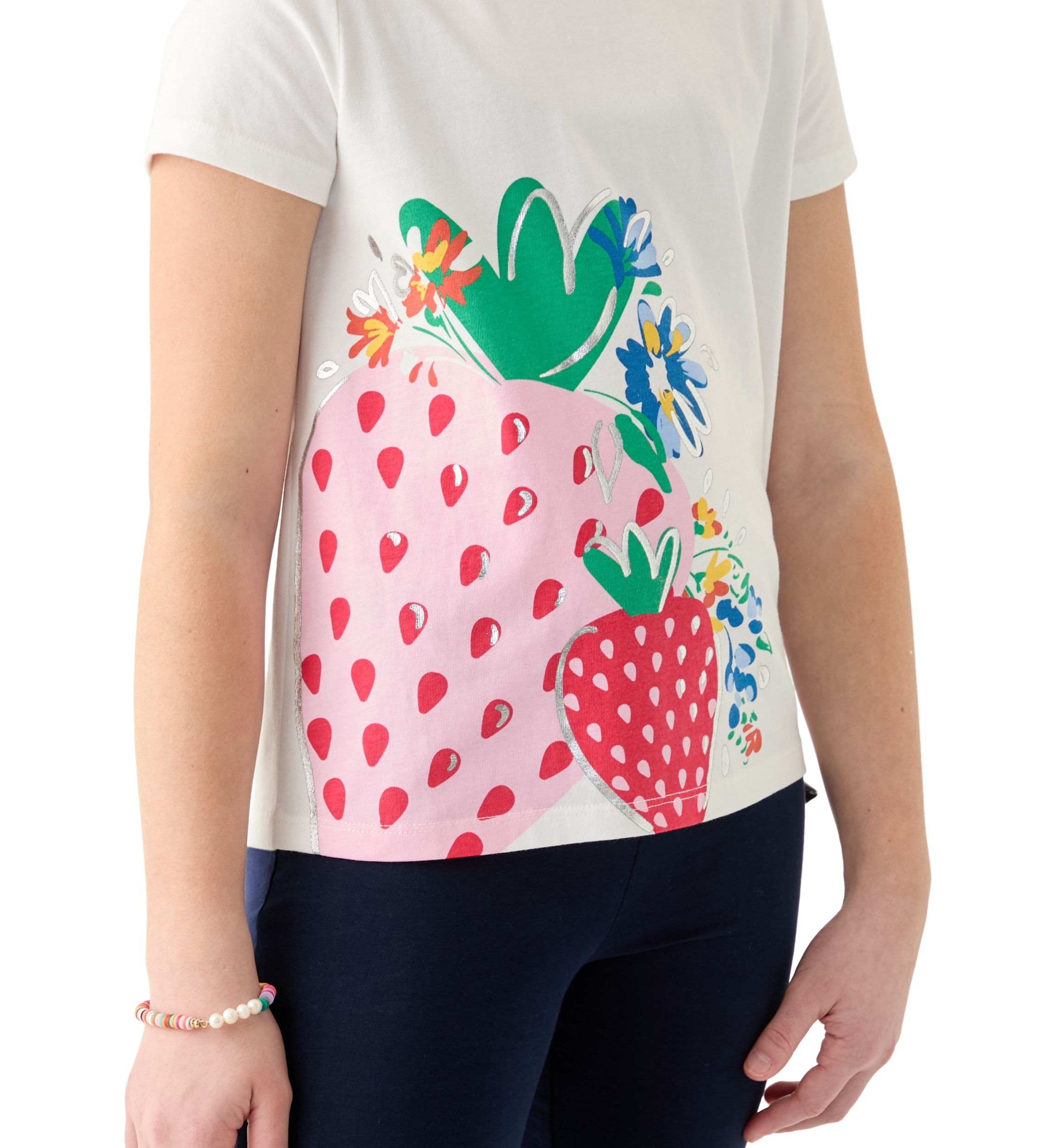 Girls 7-16 Short Sleeve Essential Graphic T-Shirt