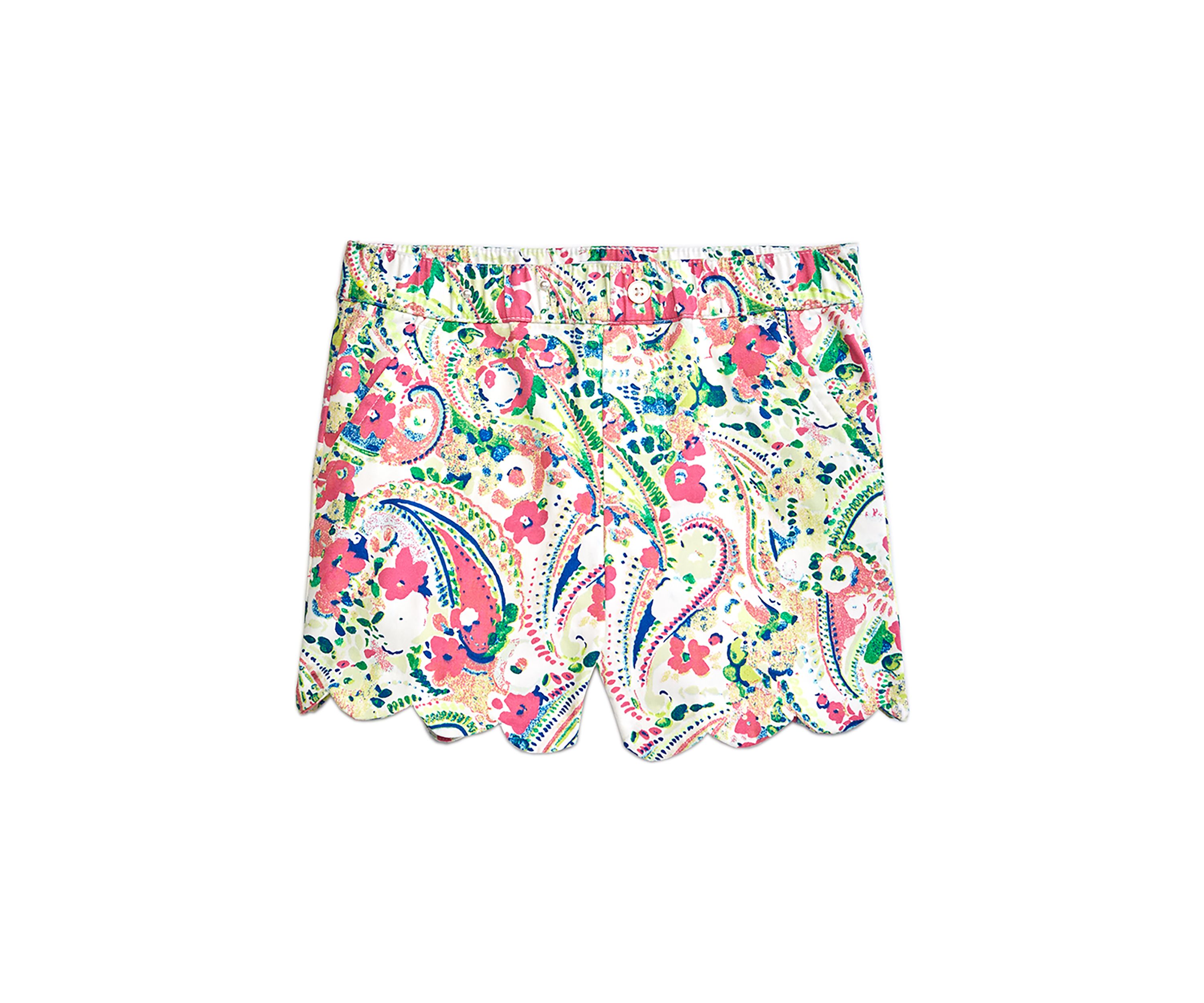 Girls 4-6x Scallop Shorts