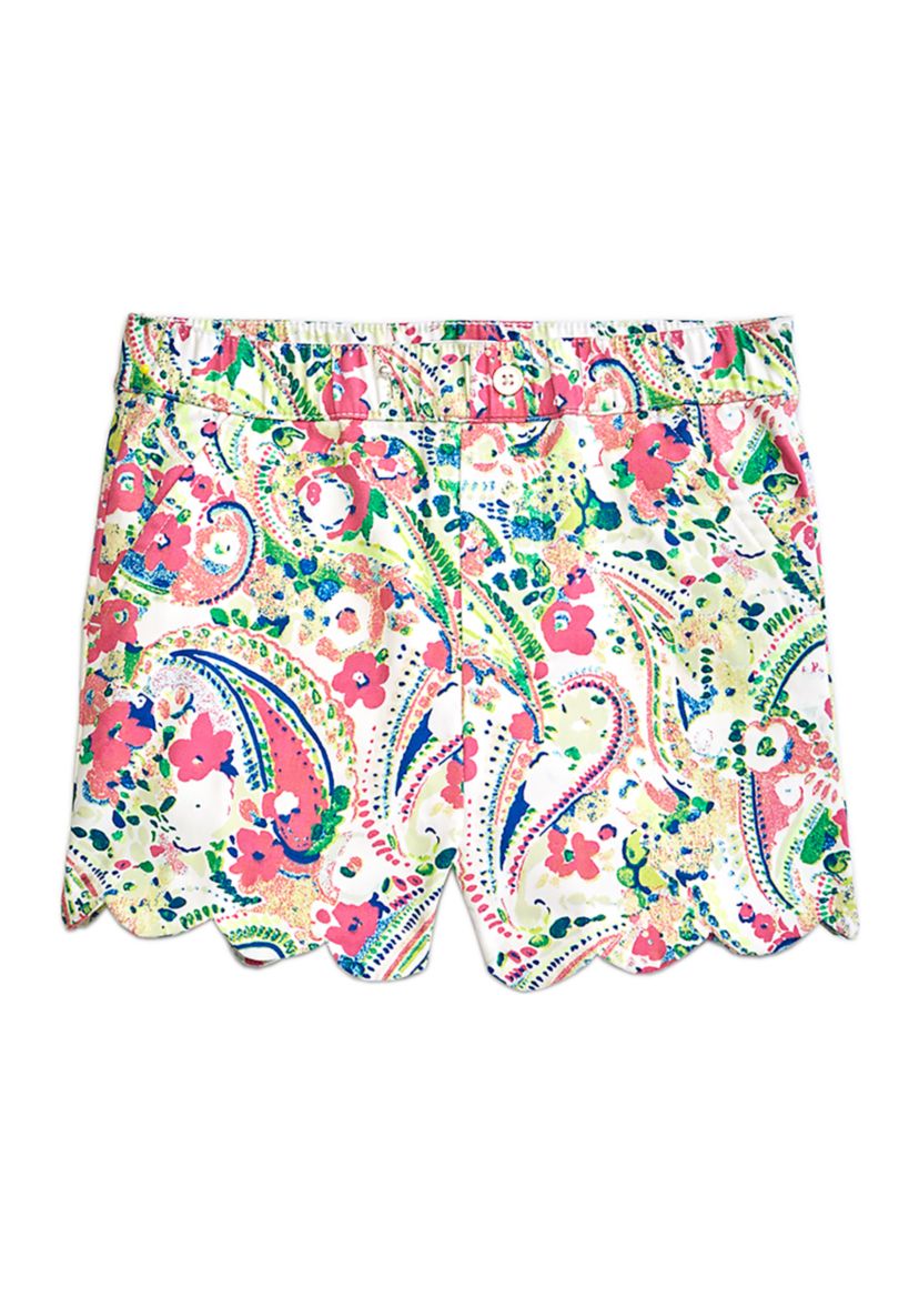 Girls 4-6x Scallop Shorts