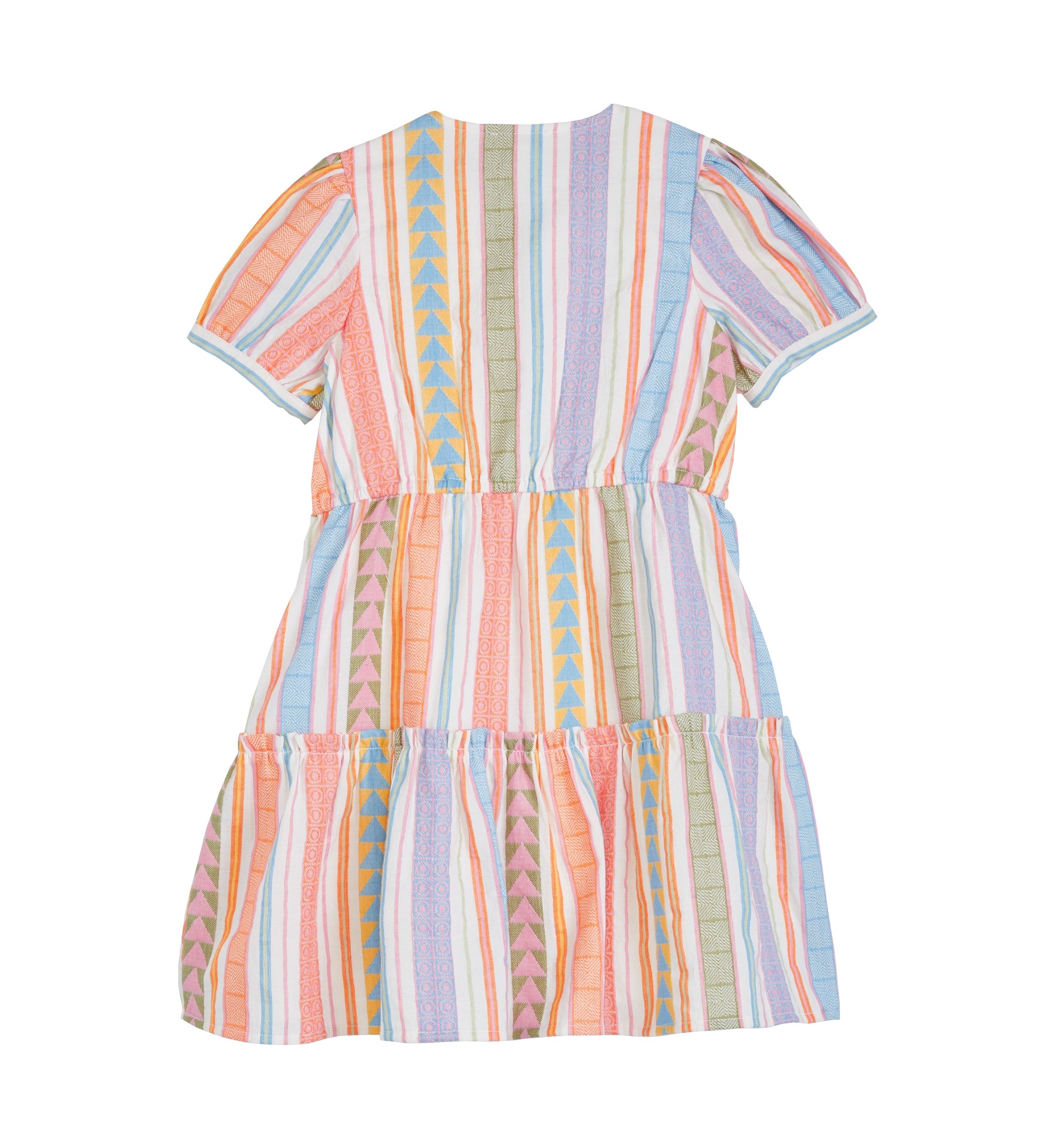 Girls 4-6x Jacquard Wrap Dress