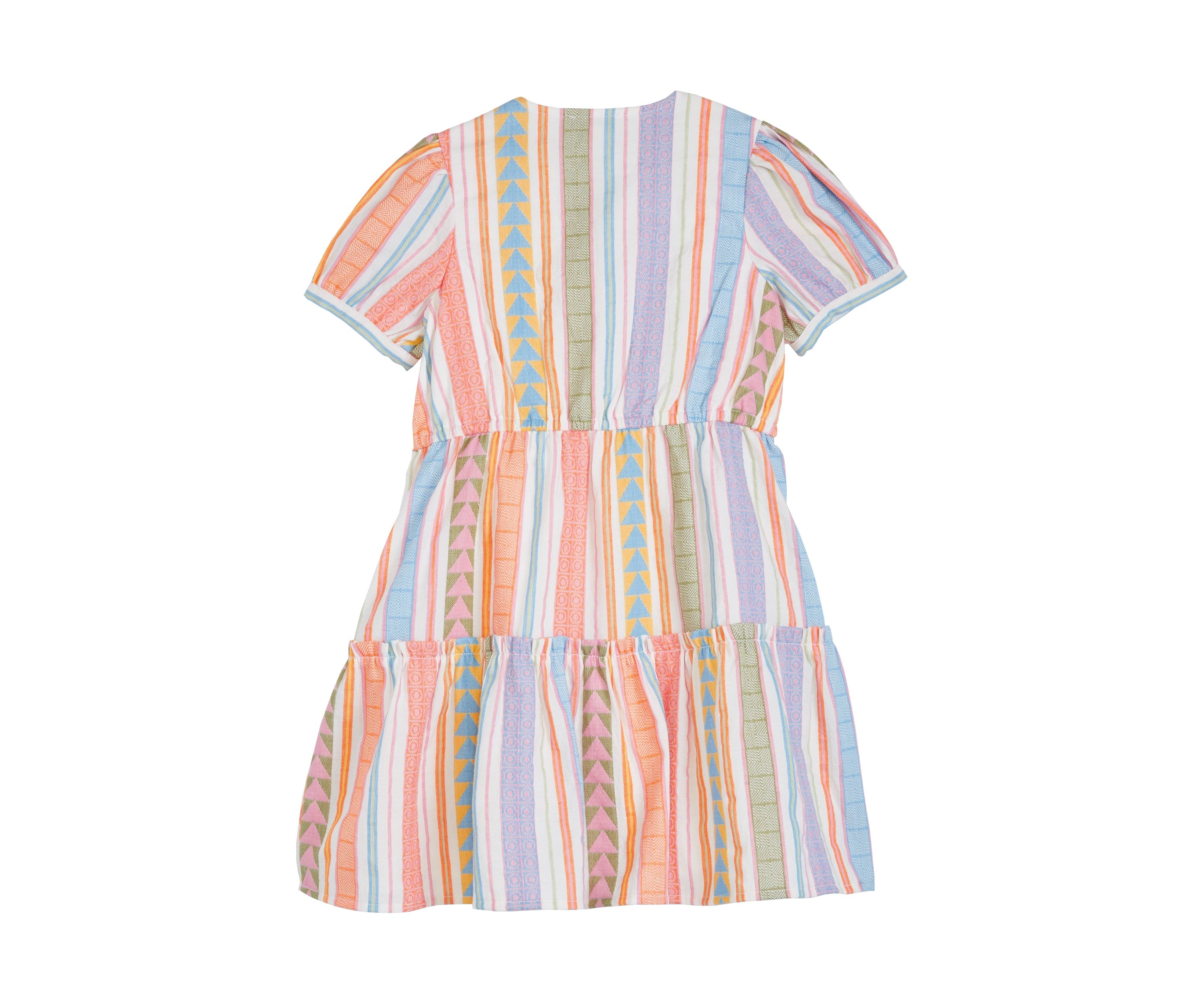 Girls 4-6x Jacquard Wrap Dress