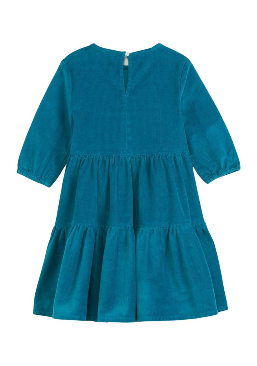 Girls 4-6x Corduroy Tiered Dress