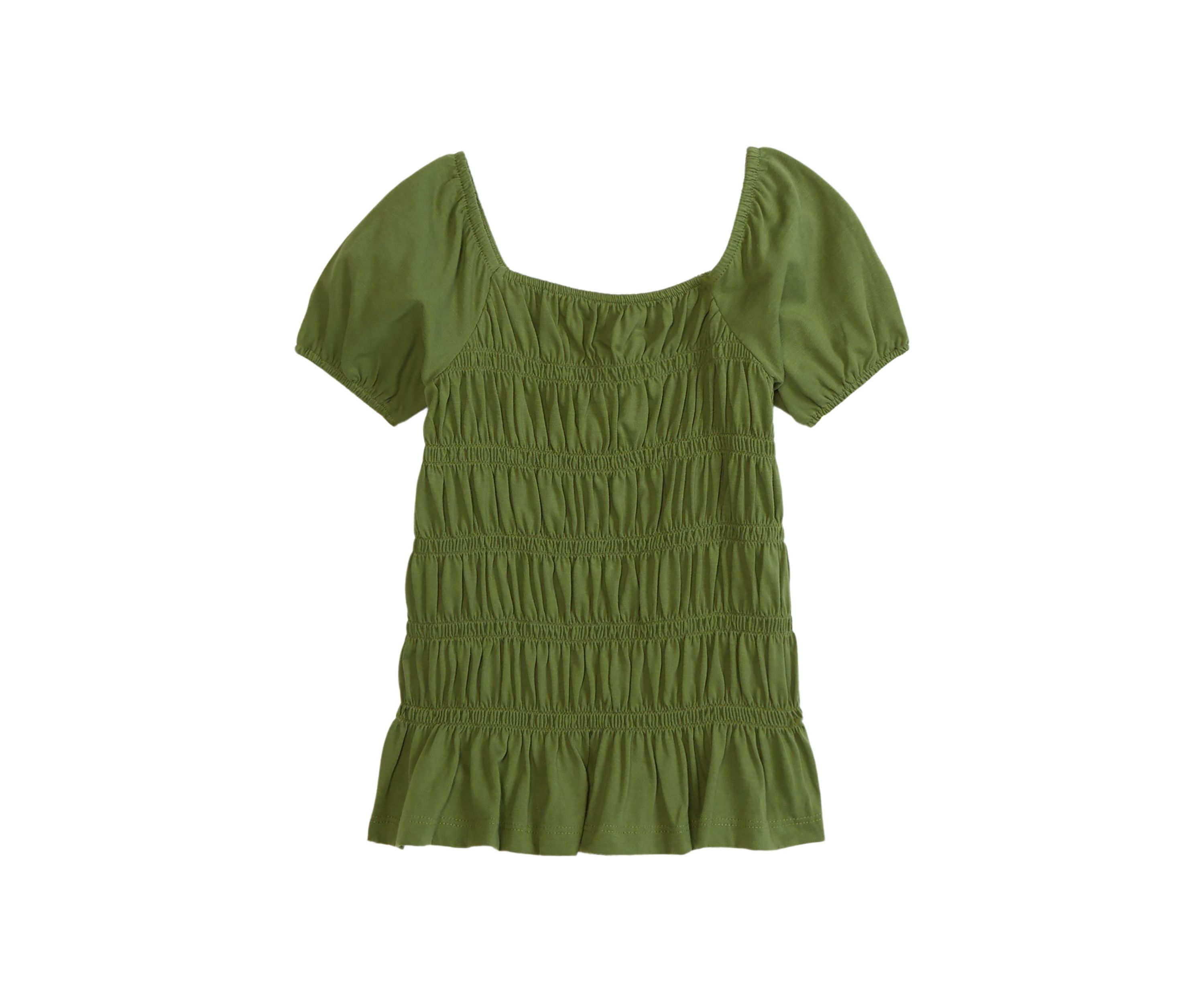 Girls 4-6x Smocked Knit Top
