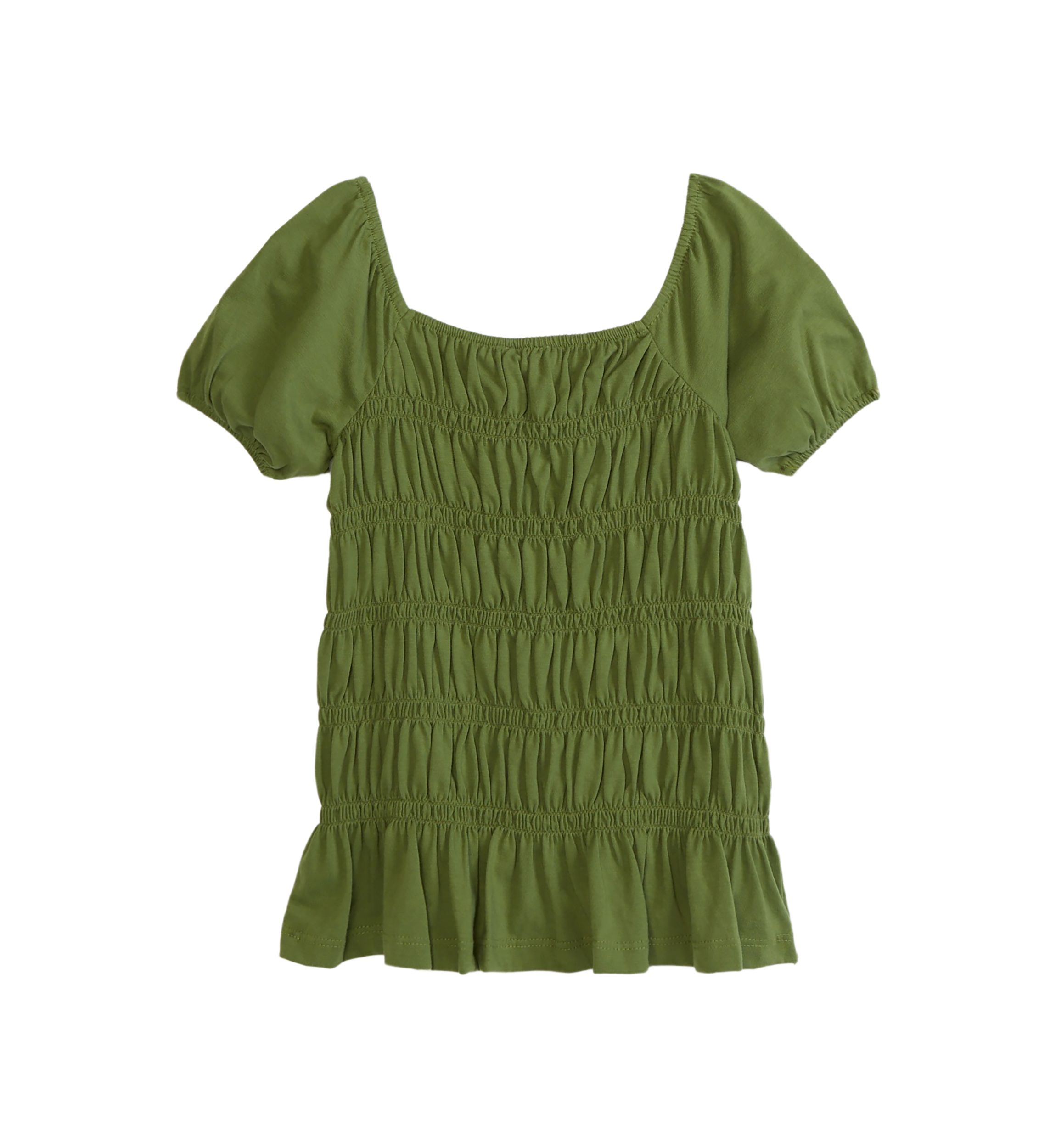 Girls 4-6x Smocked Knit Top