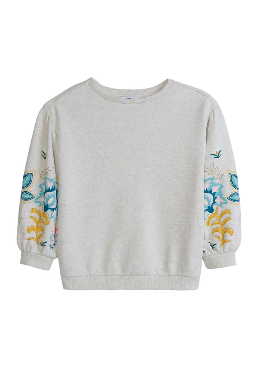 Girls 4-6x Long Sleeve Sweatshirt
