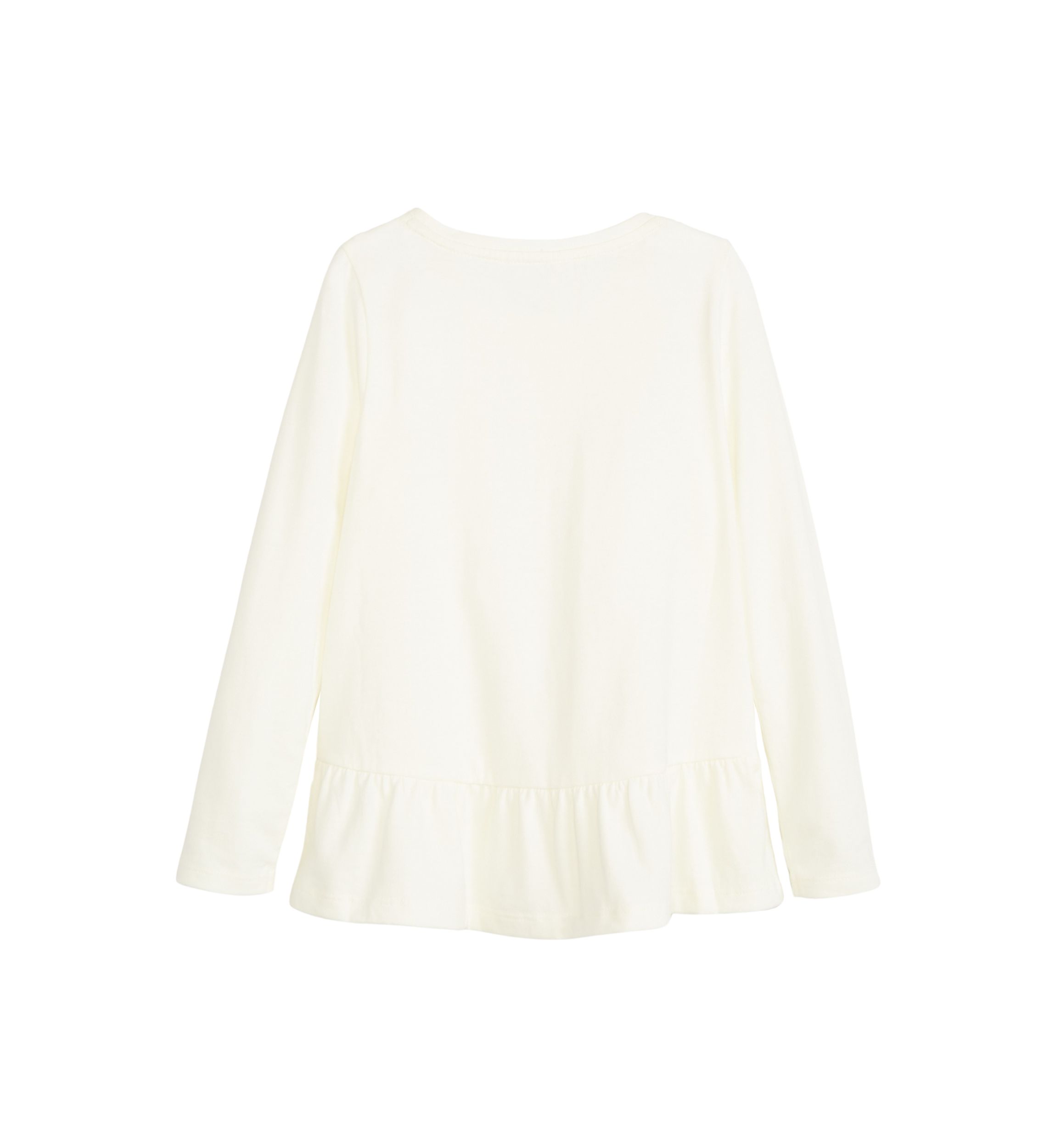 Girls 4-6x Ruffle Hem T-Shirt