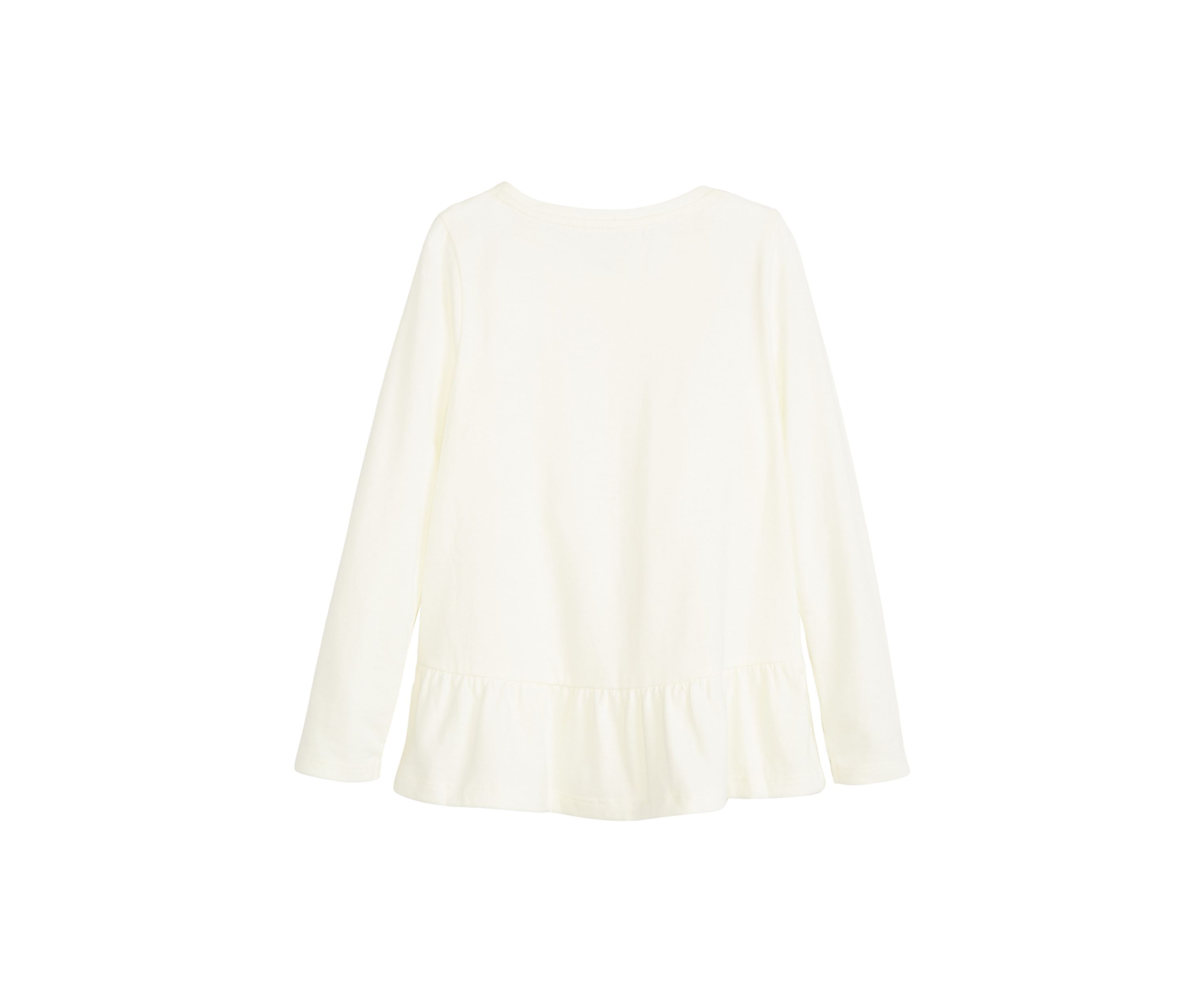 Girls 4-6x Ruffle Hem T-Shirt