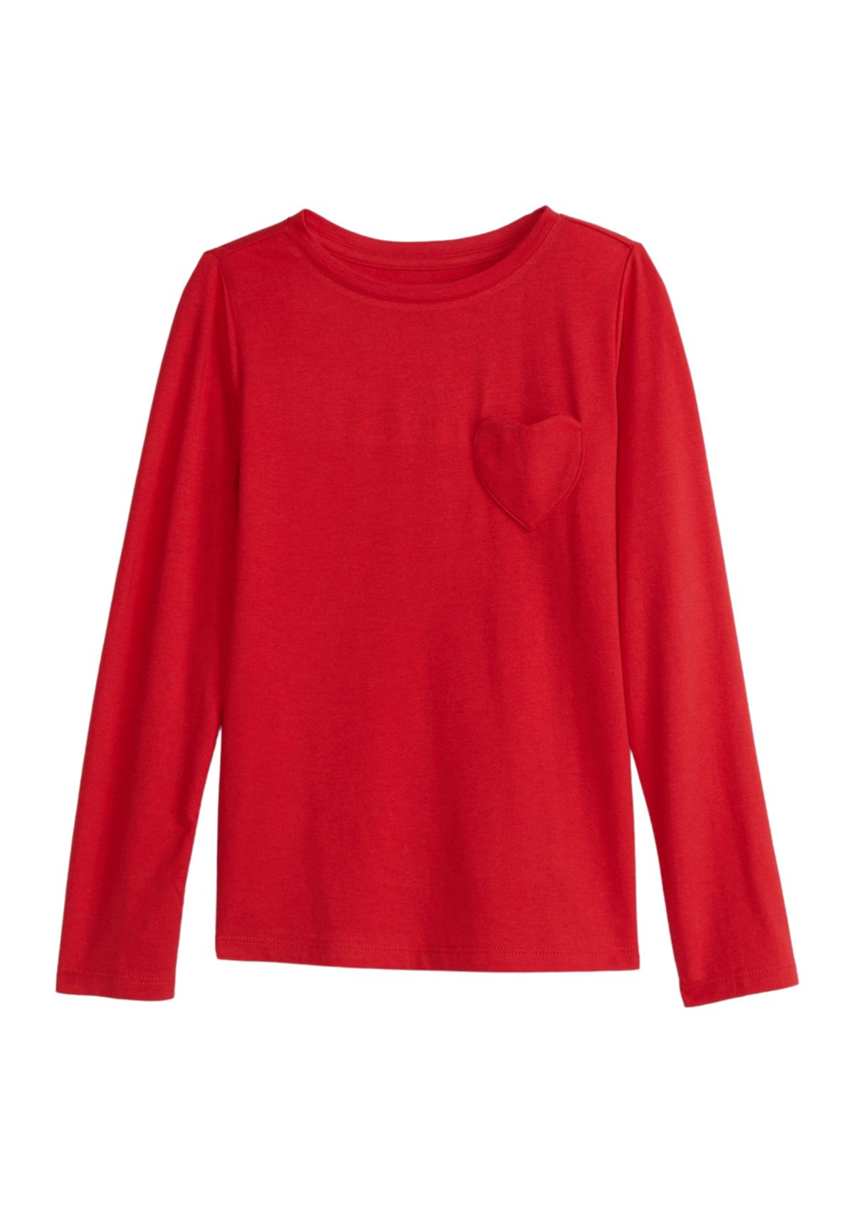 Girls 4-6x Long Sleeve Essential Jersey T-Shirt
