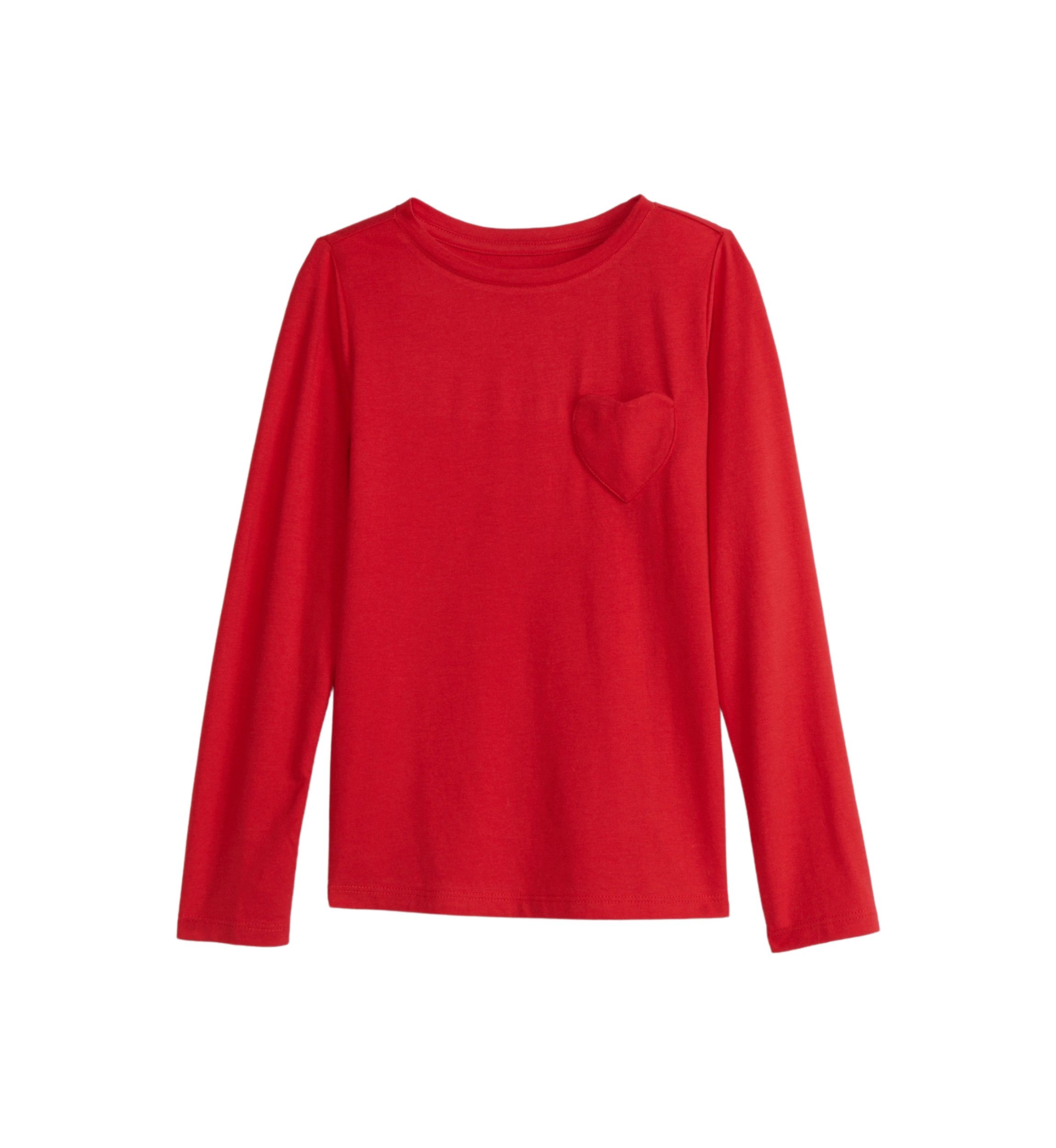 Girls 4-6x Long Sleeve Essential Jersey T-Shirt