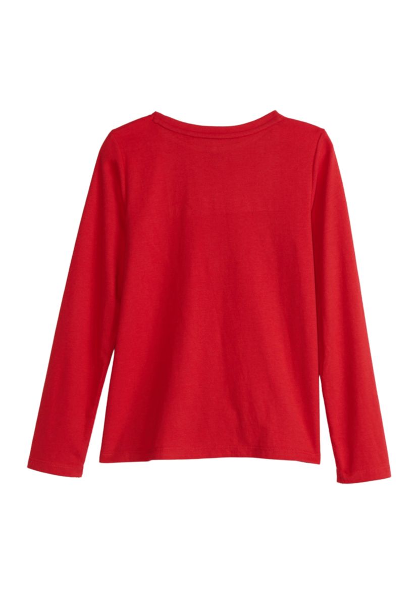 Girls 4-6x Long Sleeve Essential Jersey T-Shirt