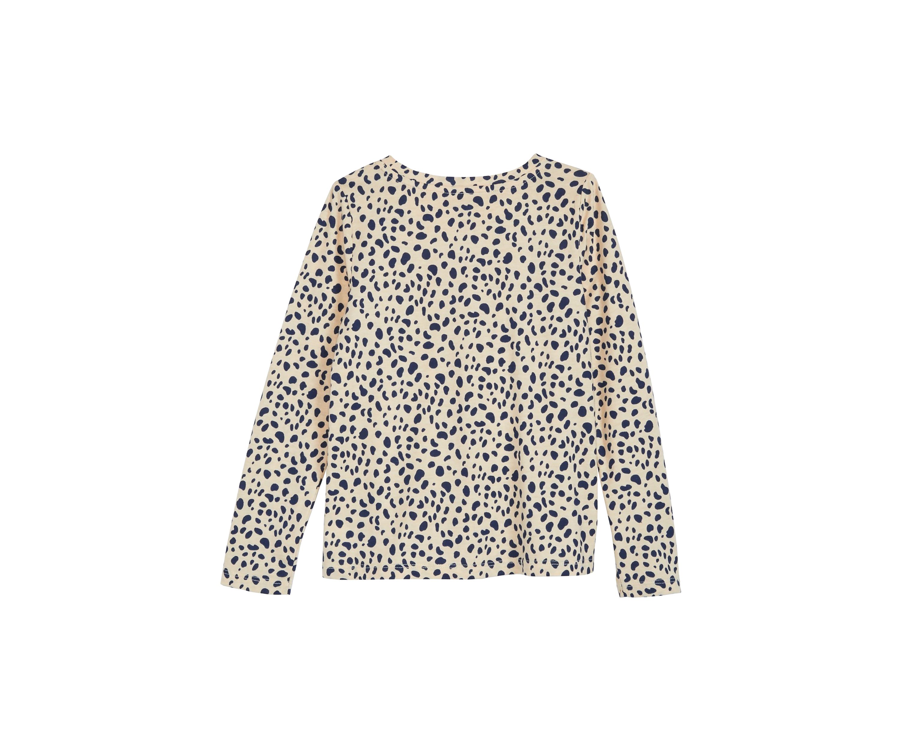 Girls 4-6x Long Sleeve Essential Jersey Printed T-Shirt