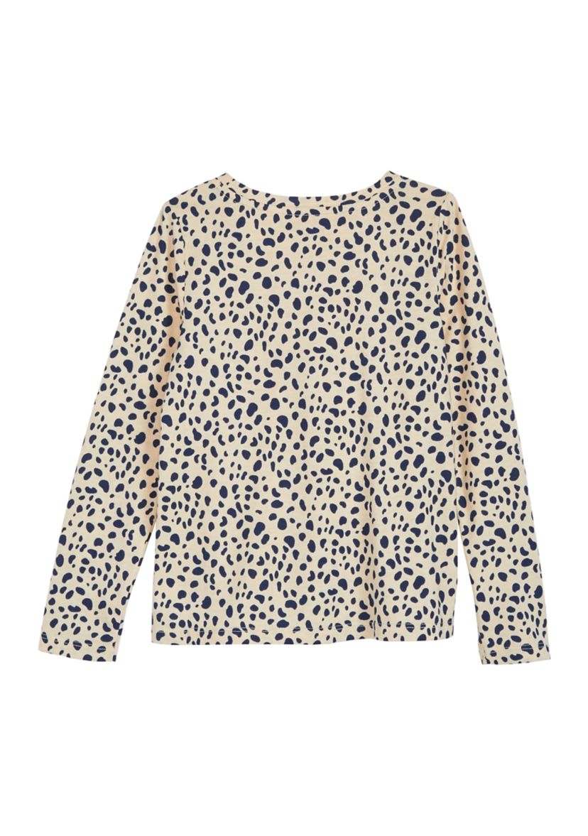 Girls 4-6x Long Sleeve Essential Jersey Printed T-Shirt