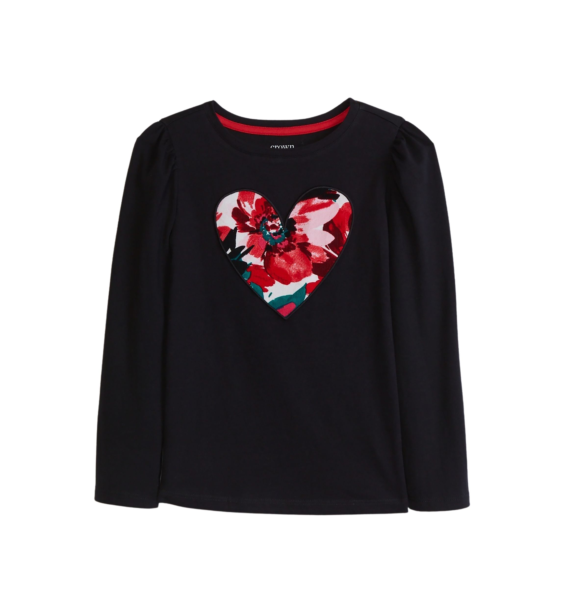 Girls 4-6x Long Sleeve Graphic T-Shirt 