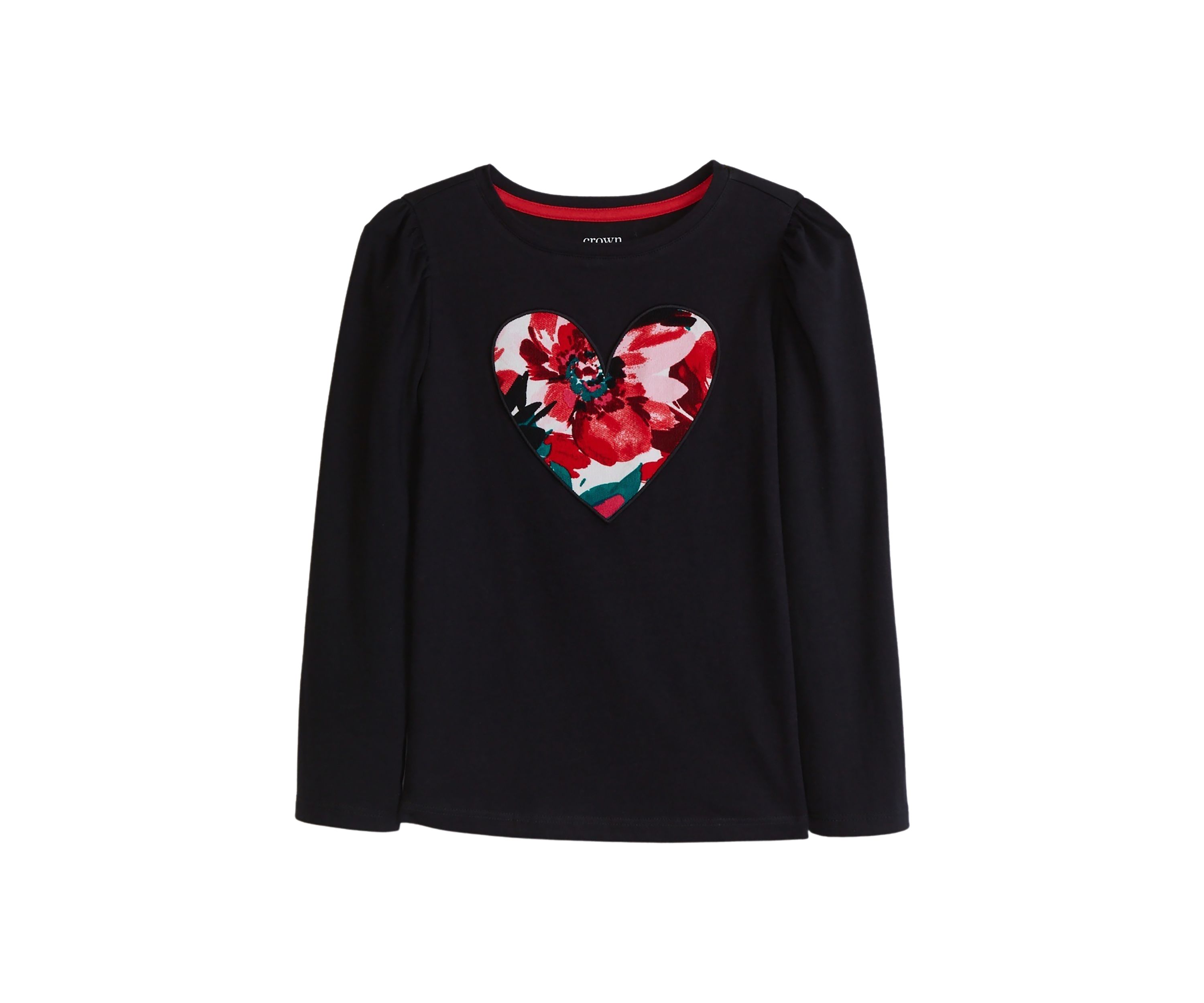 Girls 4-6x Long Sleeve Graphic T-Shirt 