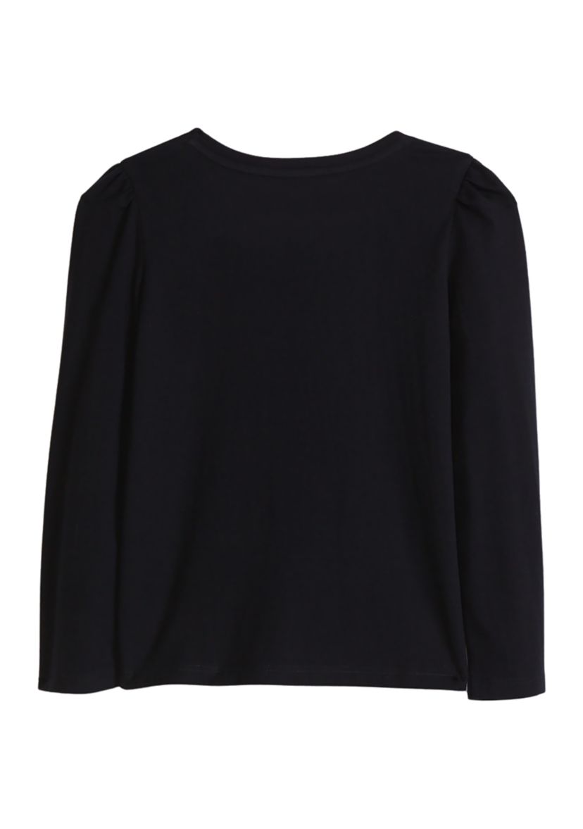 Girls 4-6x Long Sleeve Graphic T-Shirt 