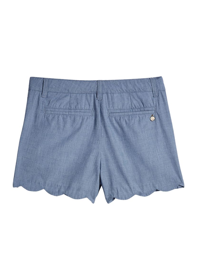 Girls 4-6x Scallop Shorts