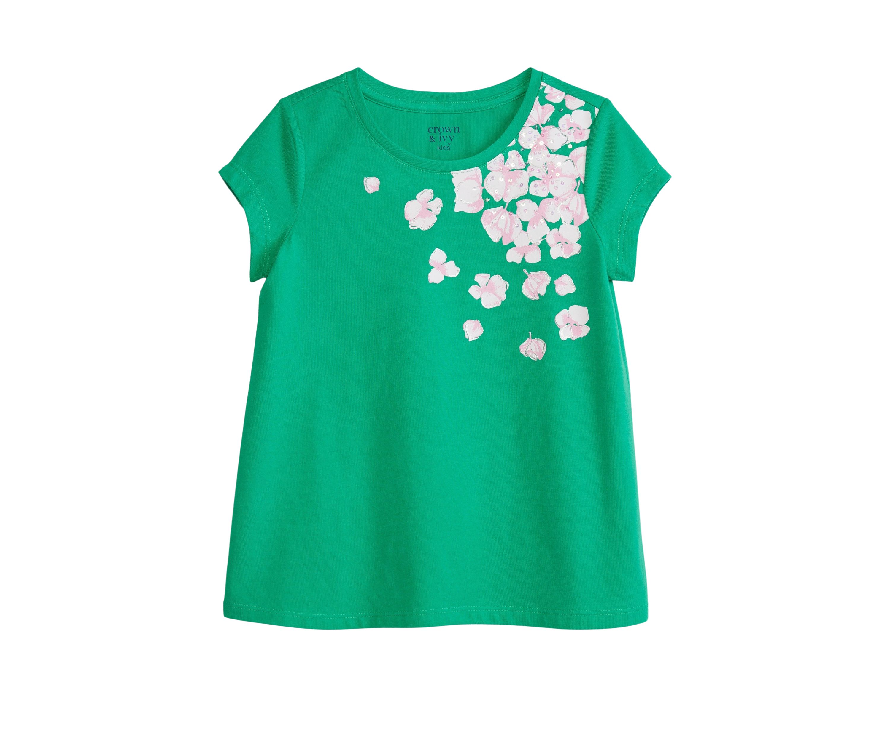 Girls 4-6x Short Sleeve Essential Jersey Graphic T-Shirt