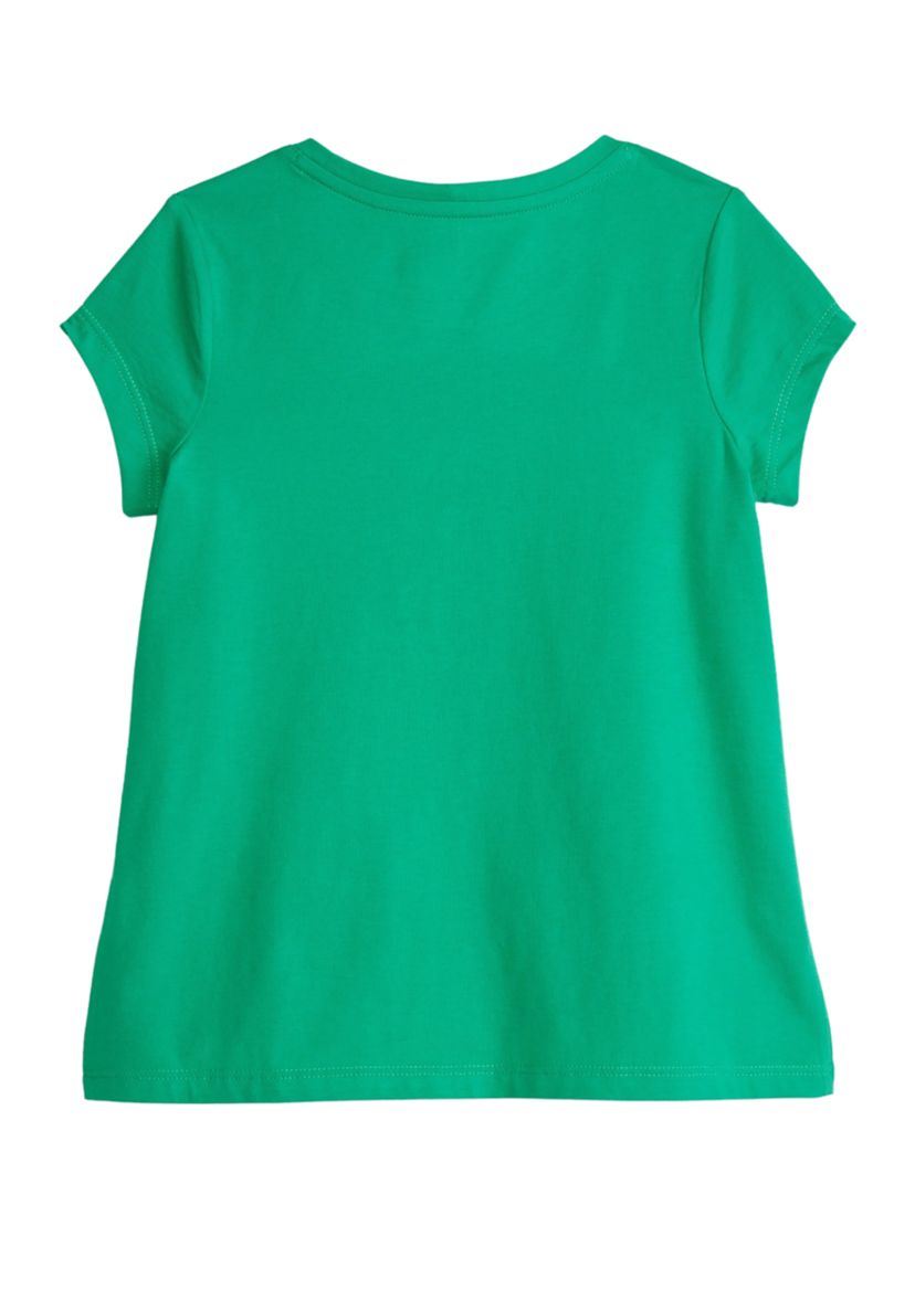 Girls 4-6x Short Sleeve Essential Jersey Graphic T-Shirt