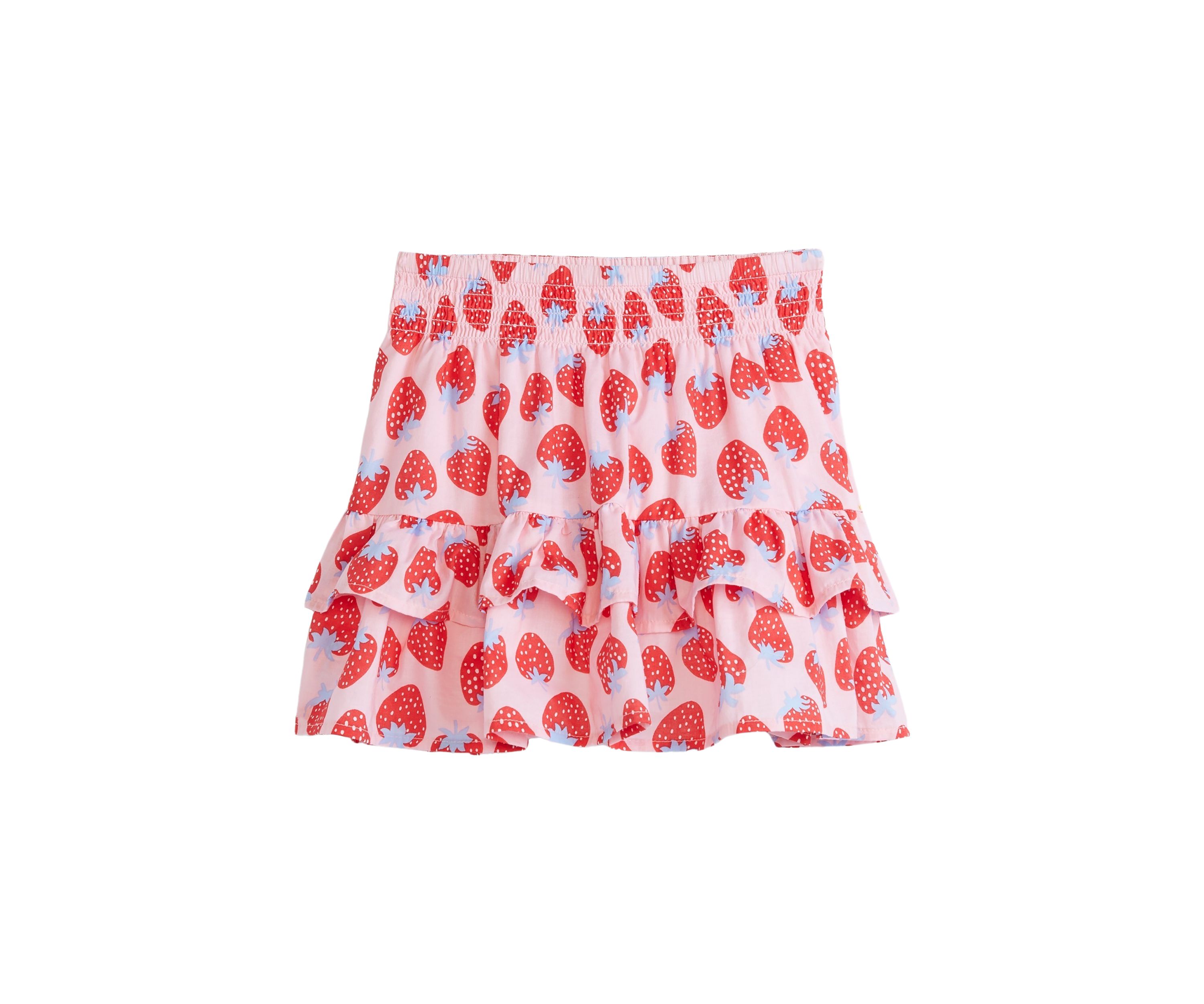 Girls 4-6x Strawberry Print Skirt