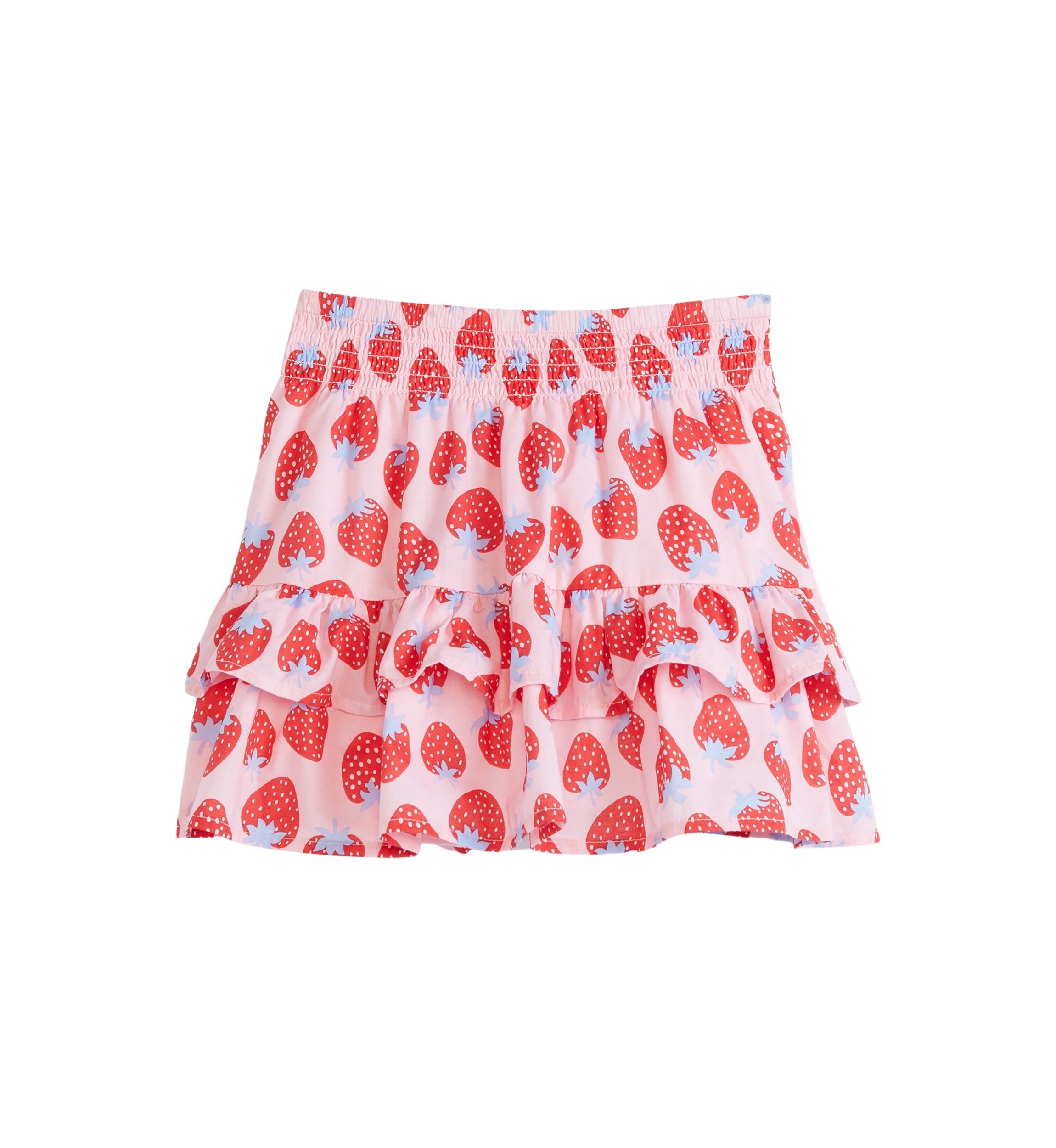 Girls 4-6x Strawberry Print Skirt